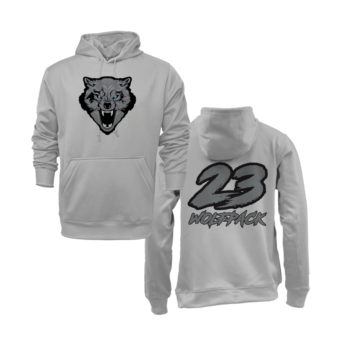 Wolfpack Wolf Logo Sweatshirt Hoodie