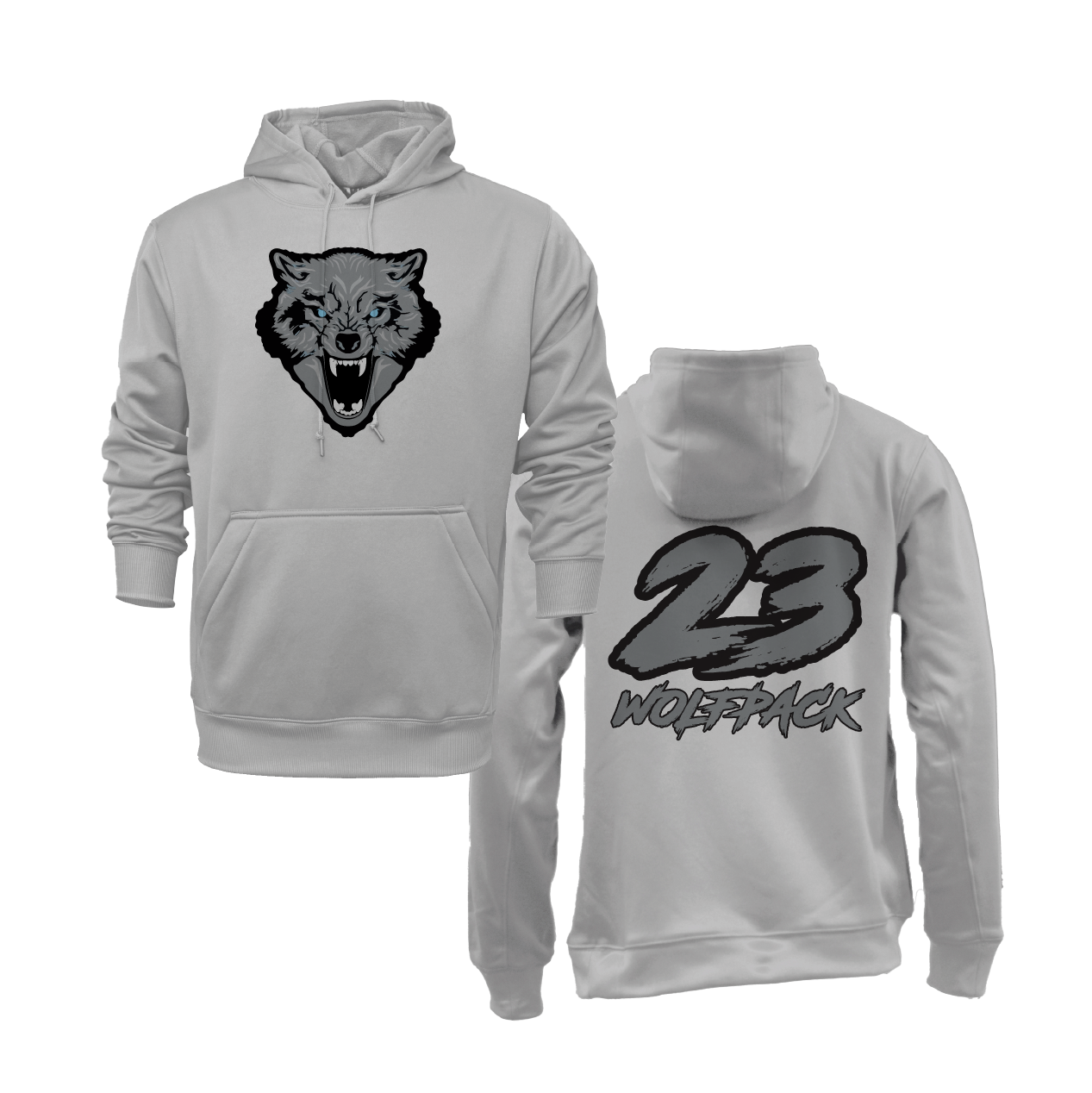 Wolfpack Wolf Logo Sweatshirt Hoodie