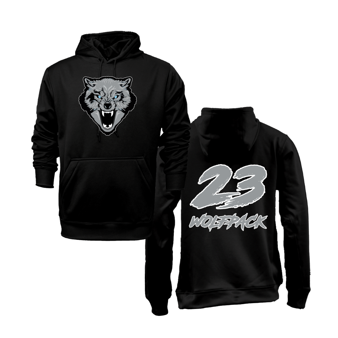 Wolfpack Wolf Logo Sweatshirt Hoodie