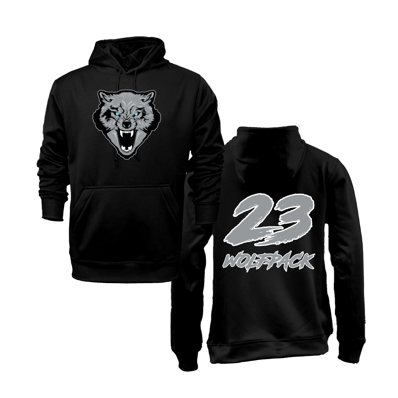 Wolfpack Wolf Logo Sweatshirt Hoodie