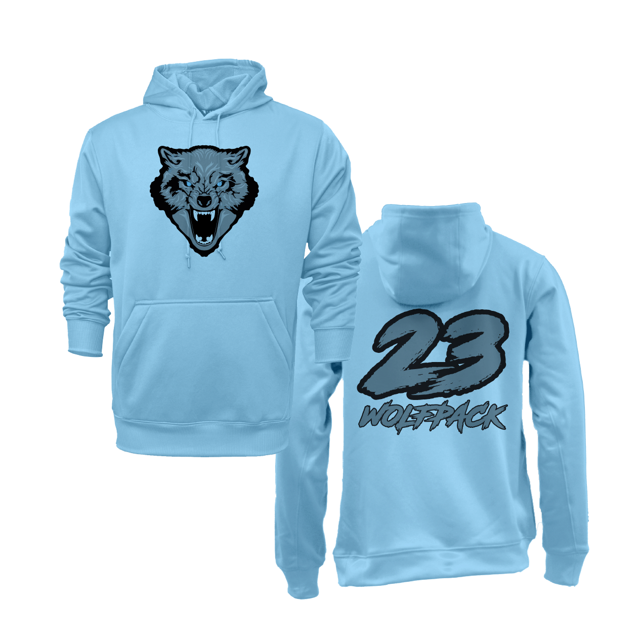 Wolfpack Wolf Logo Sweatshirt Hoodie