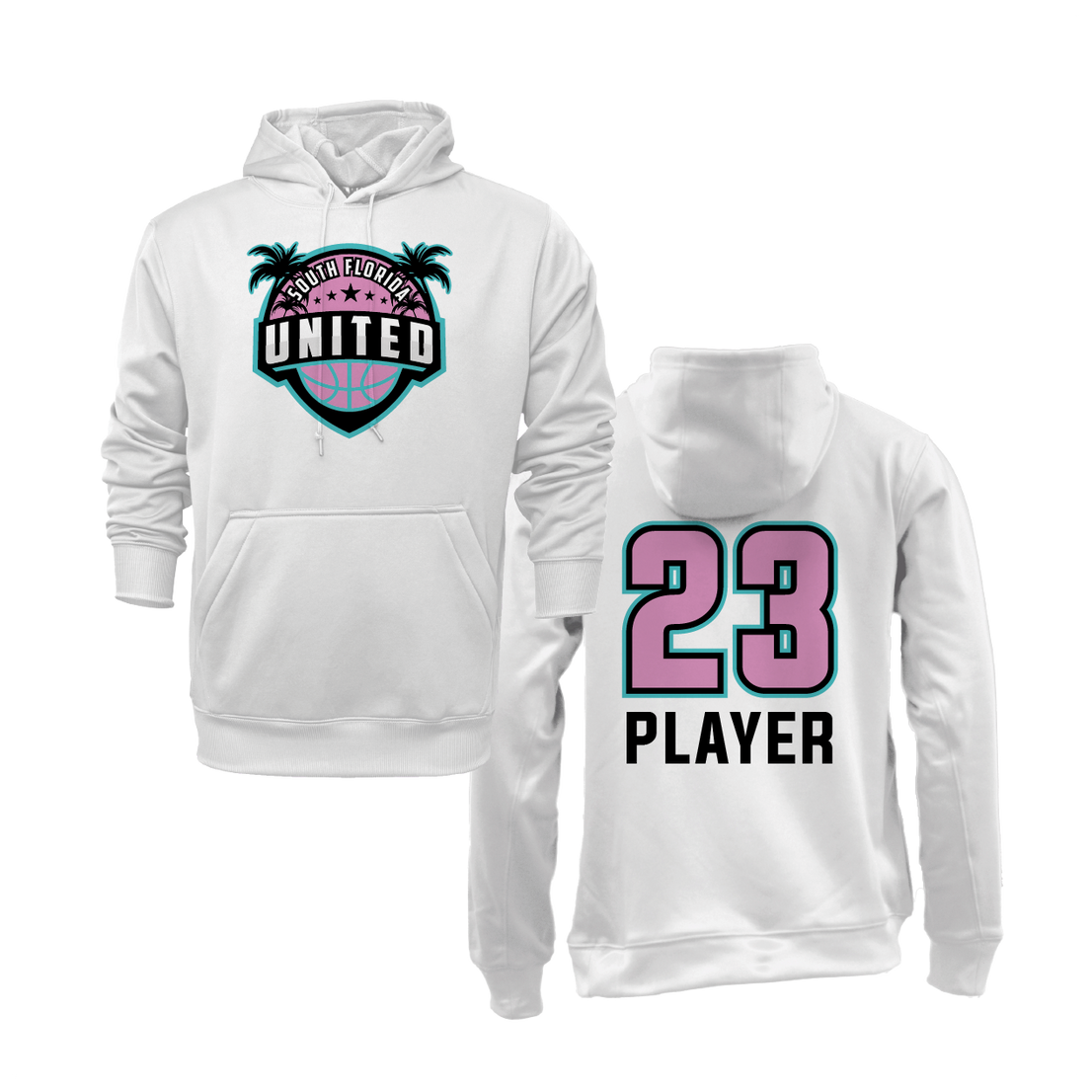 South Florida United Vice Logo Hoodie