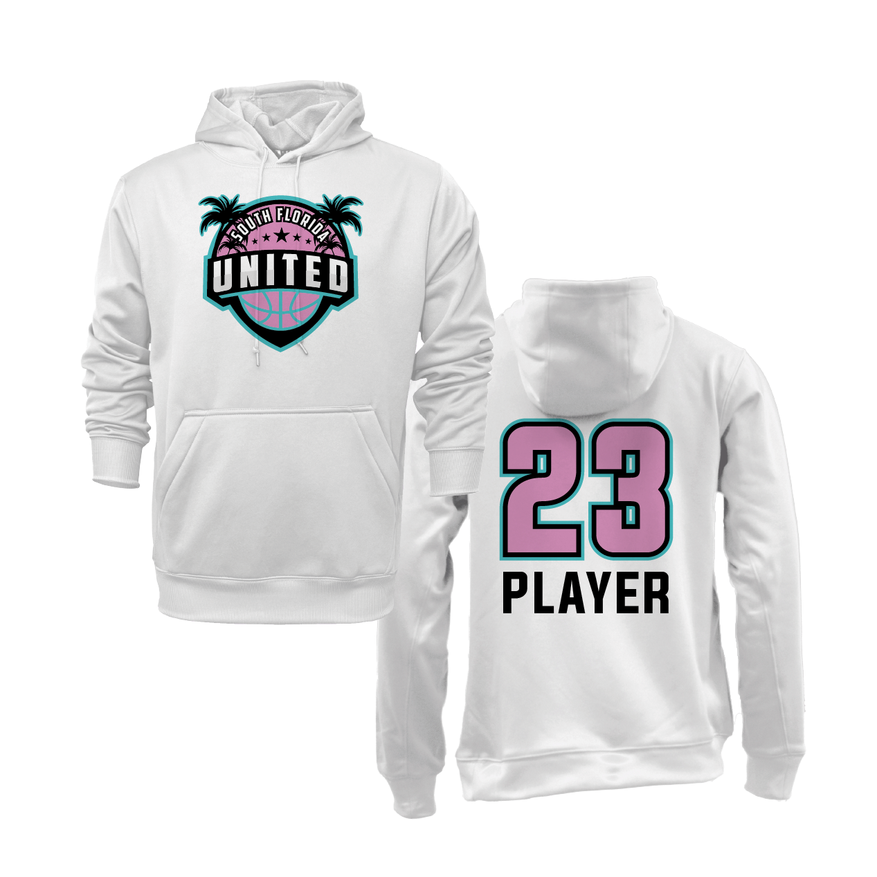 South Florida United Vice Logo Hoodie