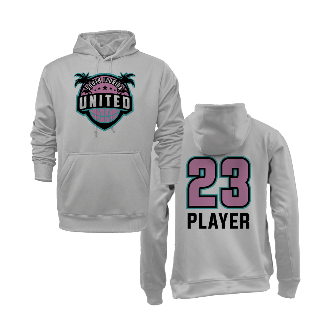 South Florida United Vice Logo Hoodie