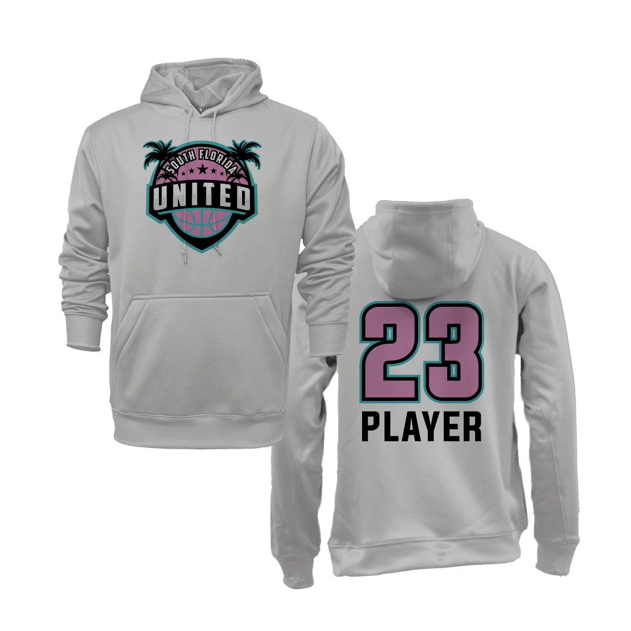 South Florida United Vice Logo Hoodie