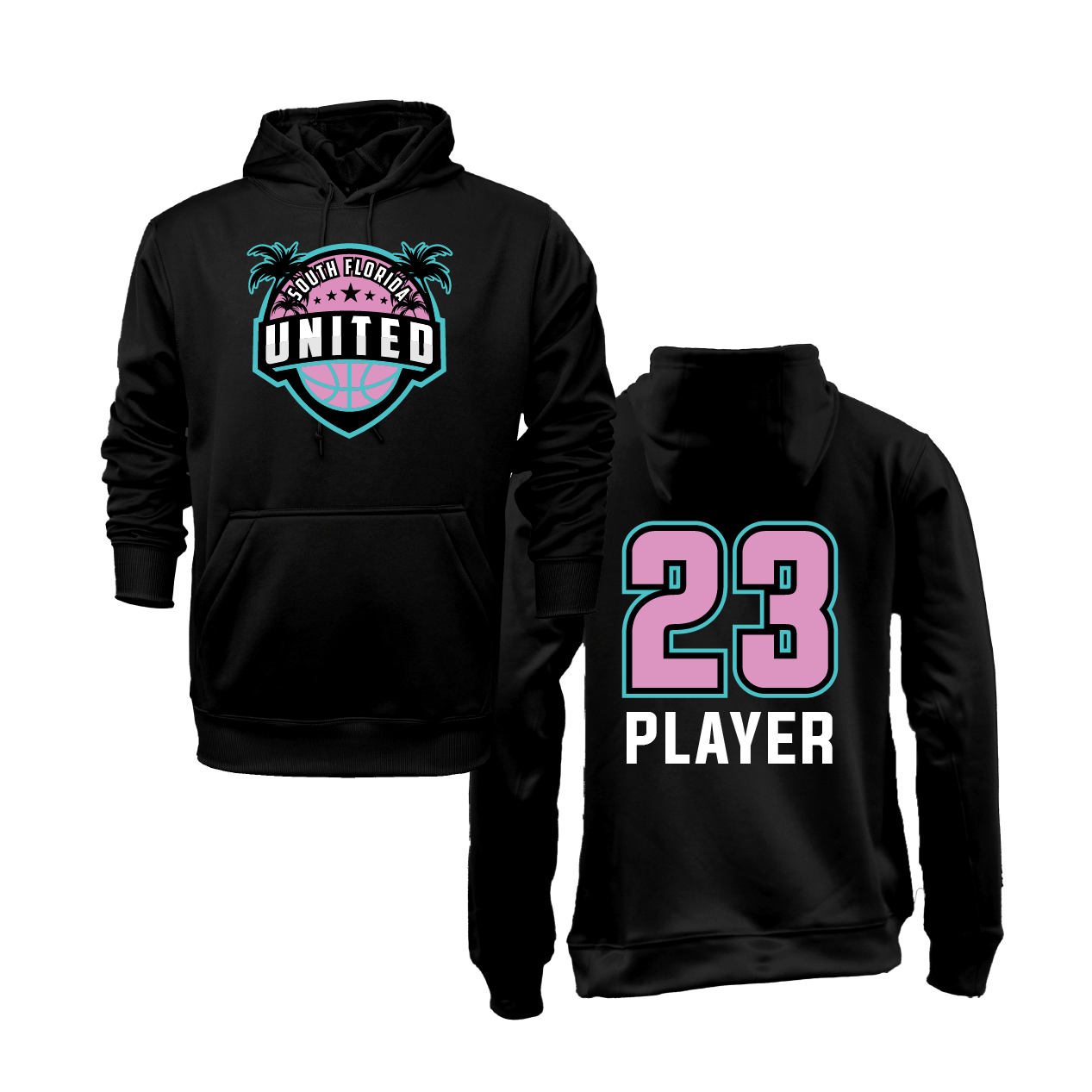 South Florida United Vice Logo Hoodie