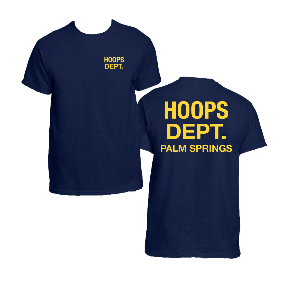 Palm Springs Hoops Dept. Cotton Short Sleeve Shirt