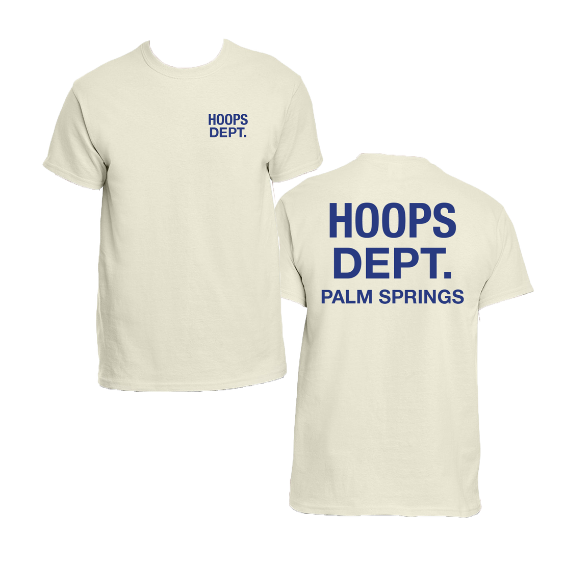 Palm Springs Hoops Dept. Cotton Short Sleeve Shirt