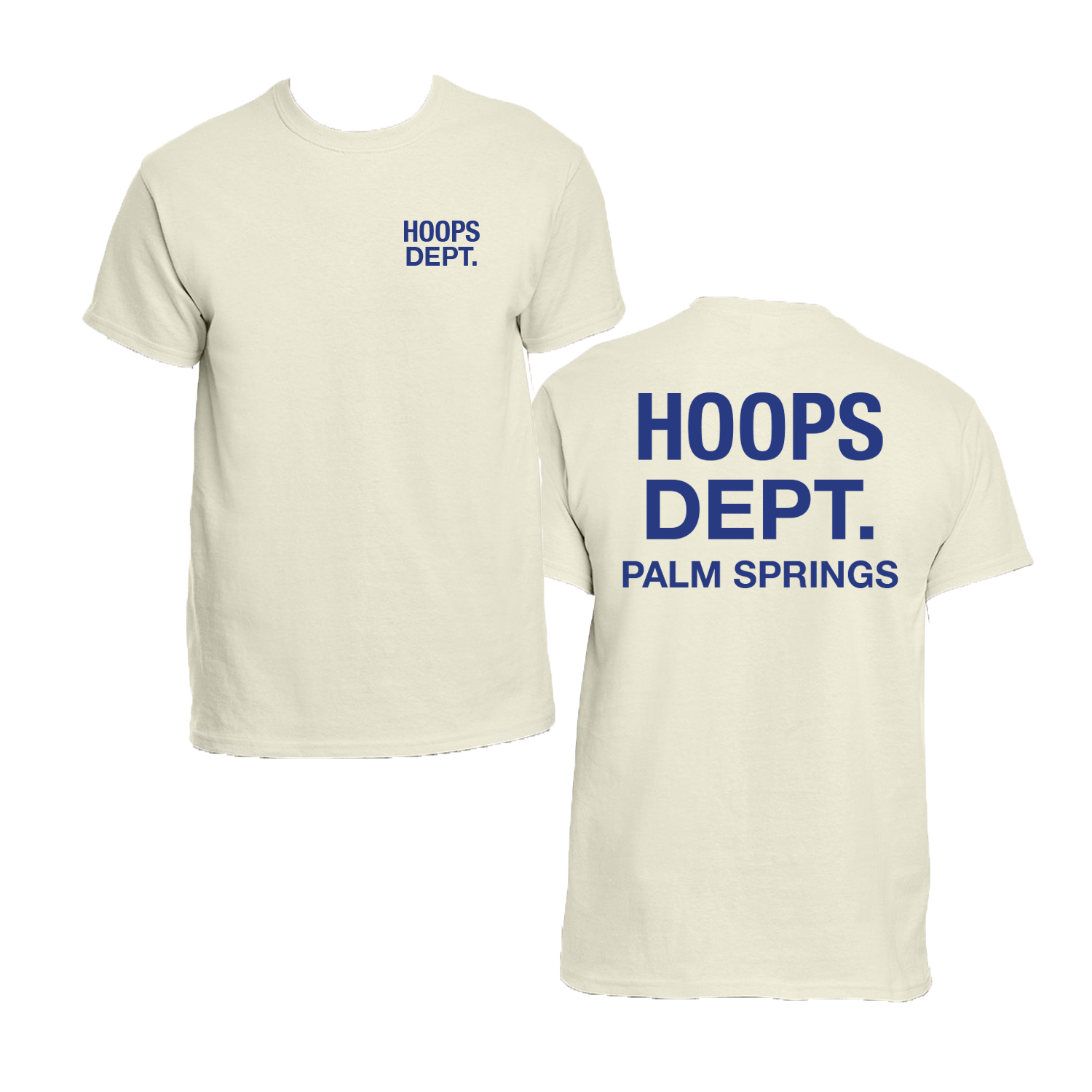 Palm Springs Hoops Dept. Cotton Short Sleeve Shirt