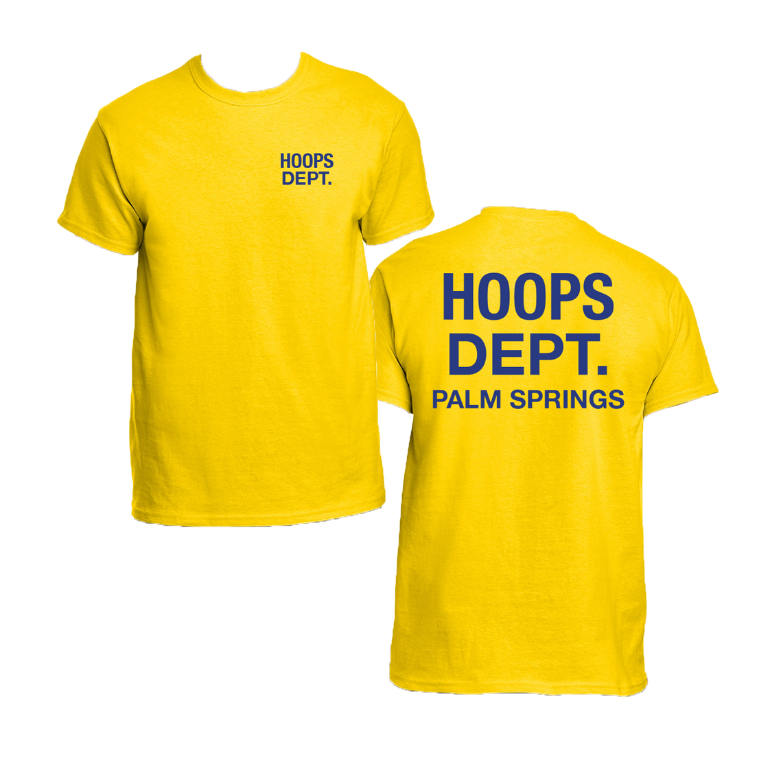 Palm Springs Hoops Dept. Cotton Short Sleeve Shirt