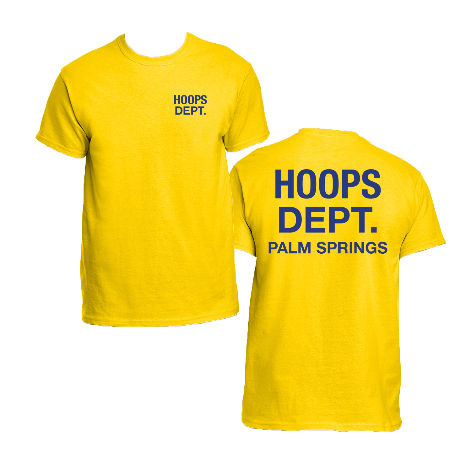 Palm Springs Hoops Dept. Cotton Short Sleeve Shirt