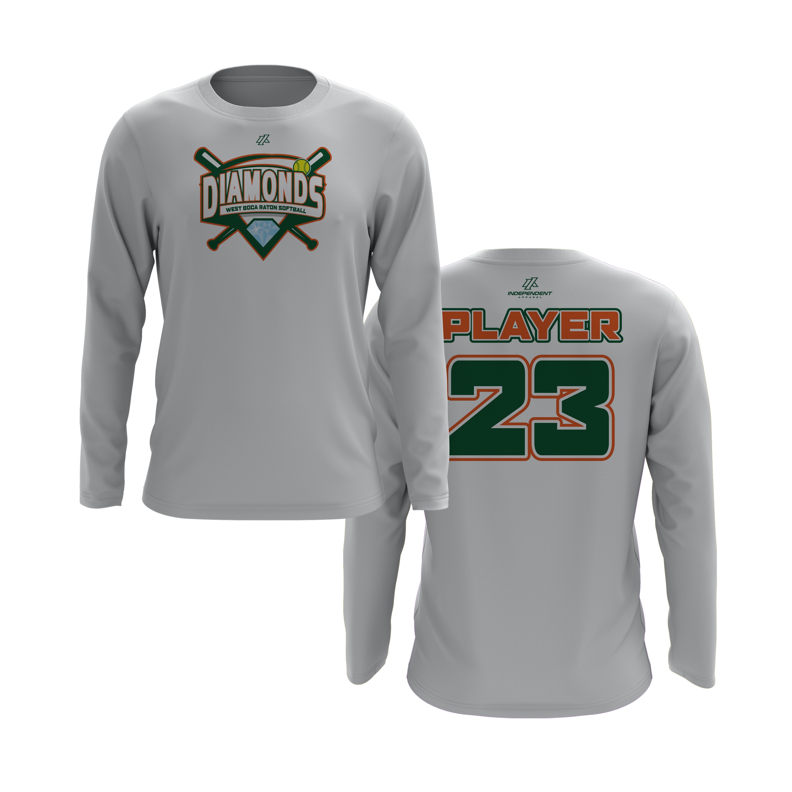 WBD Hurricanes League Logo Long Sleeve Shirt