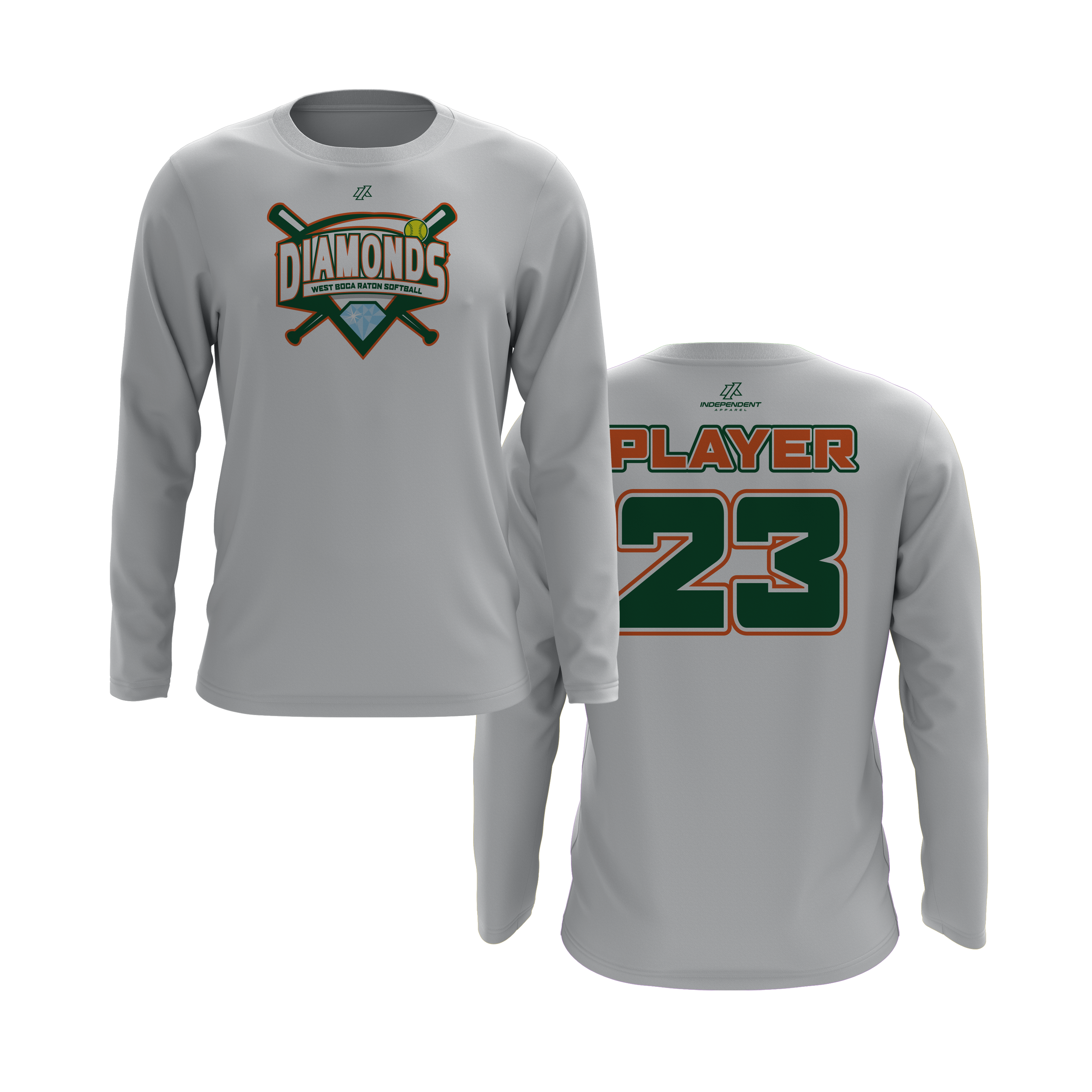WBD Hurricanes League Logo Long Sleeve Shirt