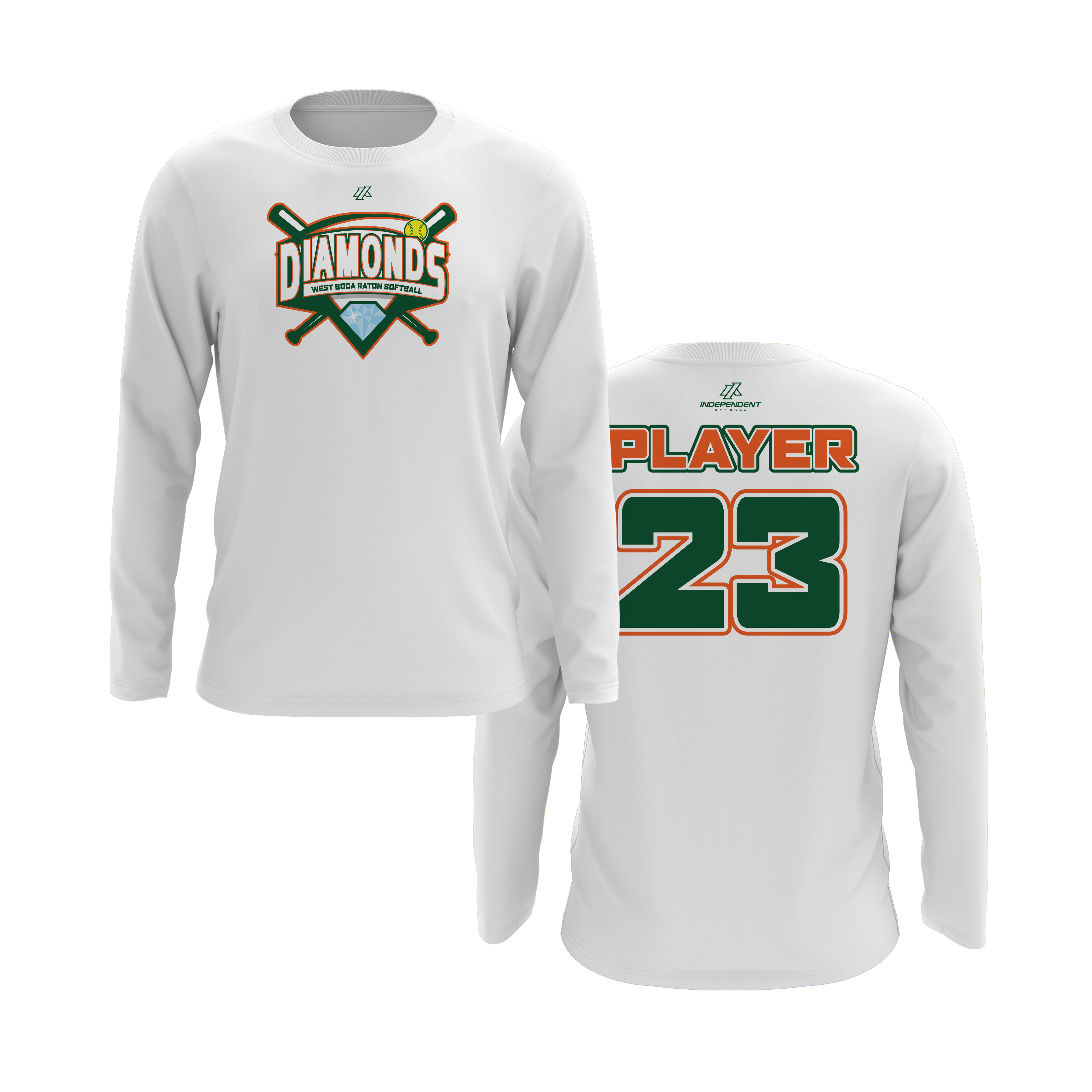 WBD Hurricanes League Logo Long Sleeve Shirt