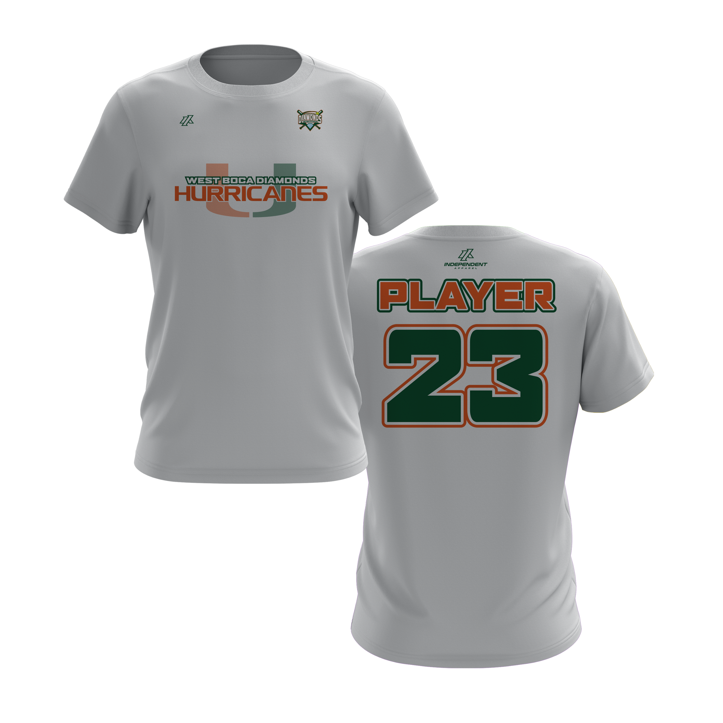 WBD Hurricanes Logo Short Sleeve Shirt