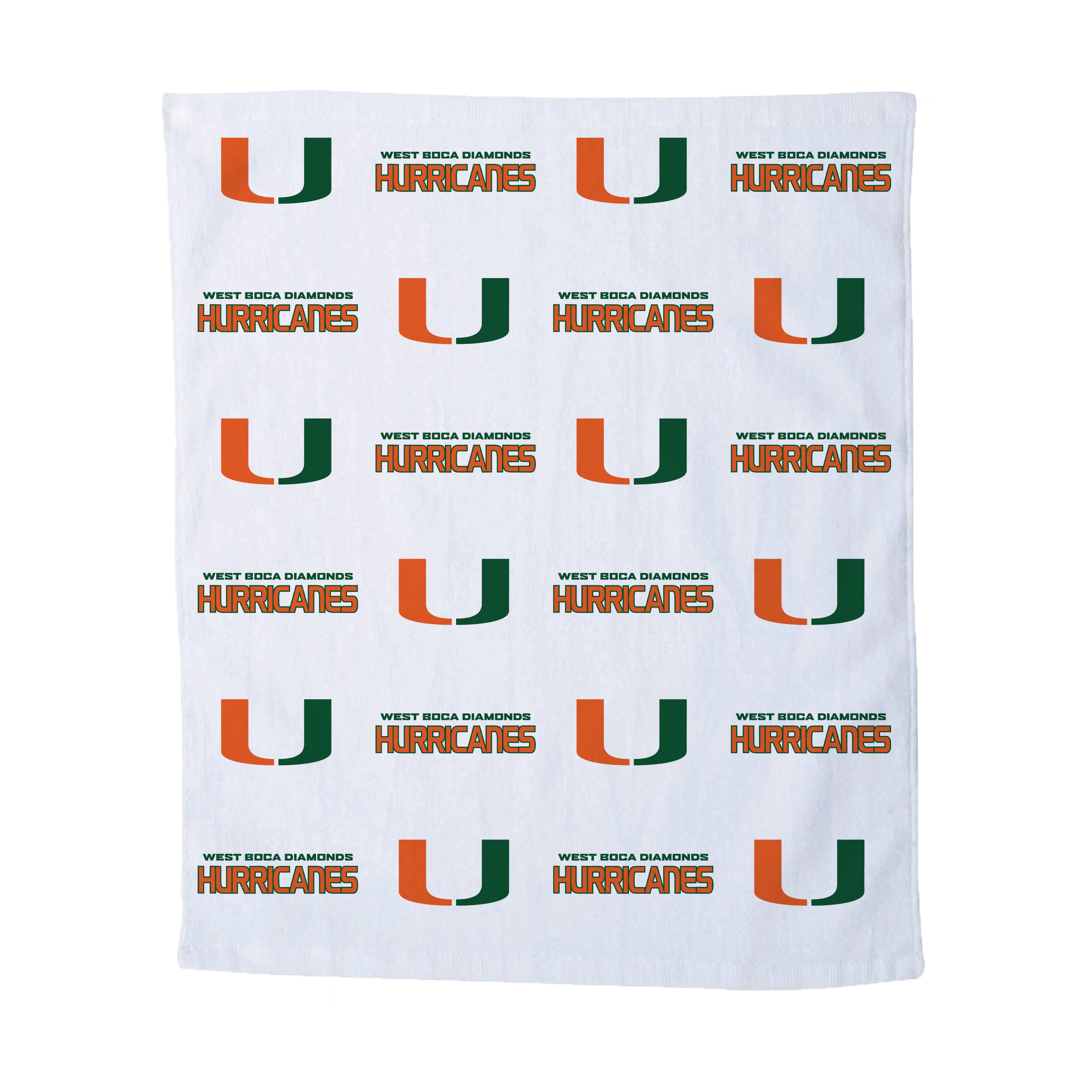 WBD Hurricanes 15" x 18" Rally Towel