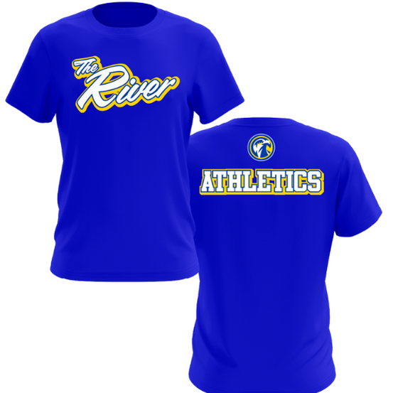 INDIAN RIVER STATE COLLEGE ATHLETICS ROYAL BLUE DRY FIT SHIRT