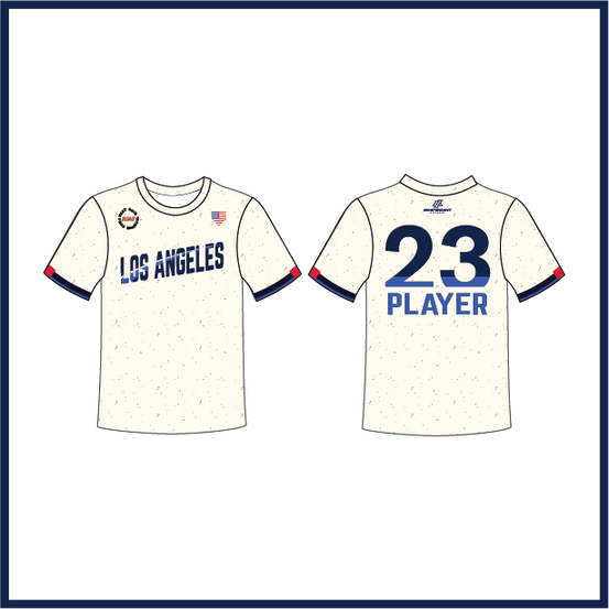 WBYB Los Angeles Fan Gear Replica Jersey (3-4 WEEK TURNAROUND)