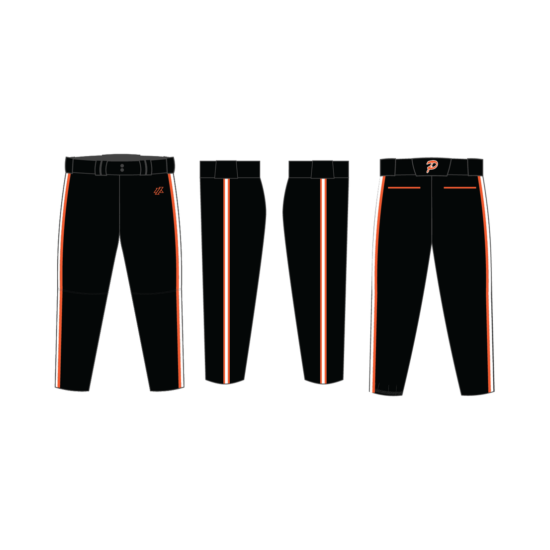 Maniglia 7U Black Custom Pants/Knickers