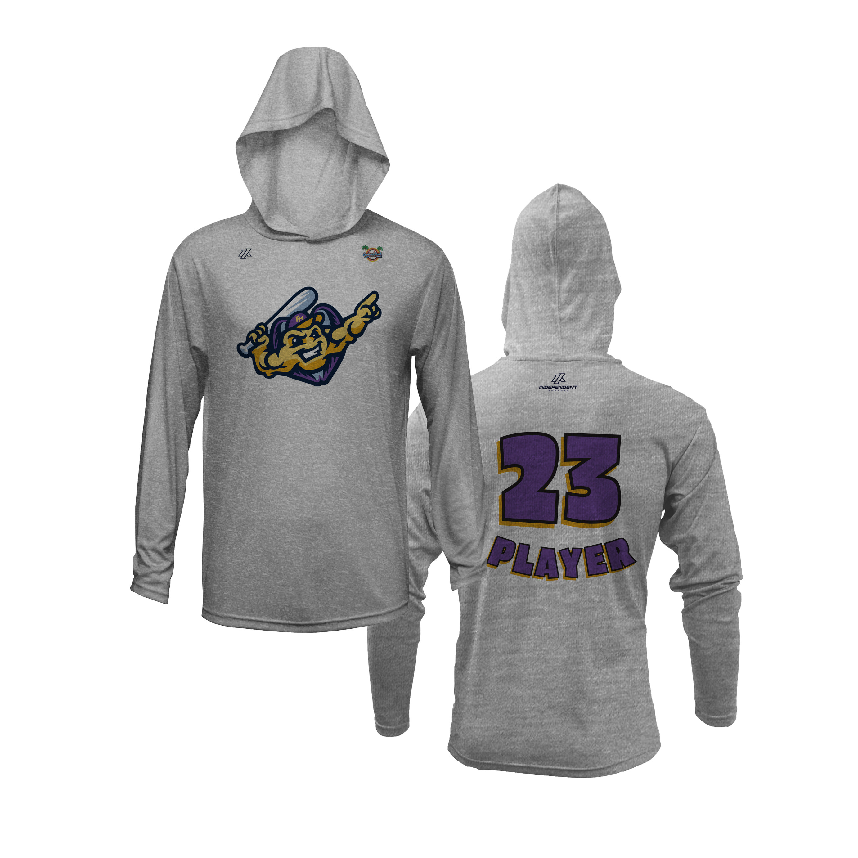 CCLL Mussels Mascot Lightweight Hoodie