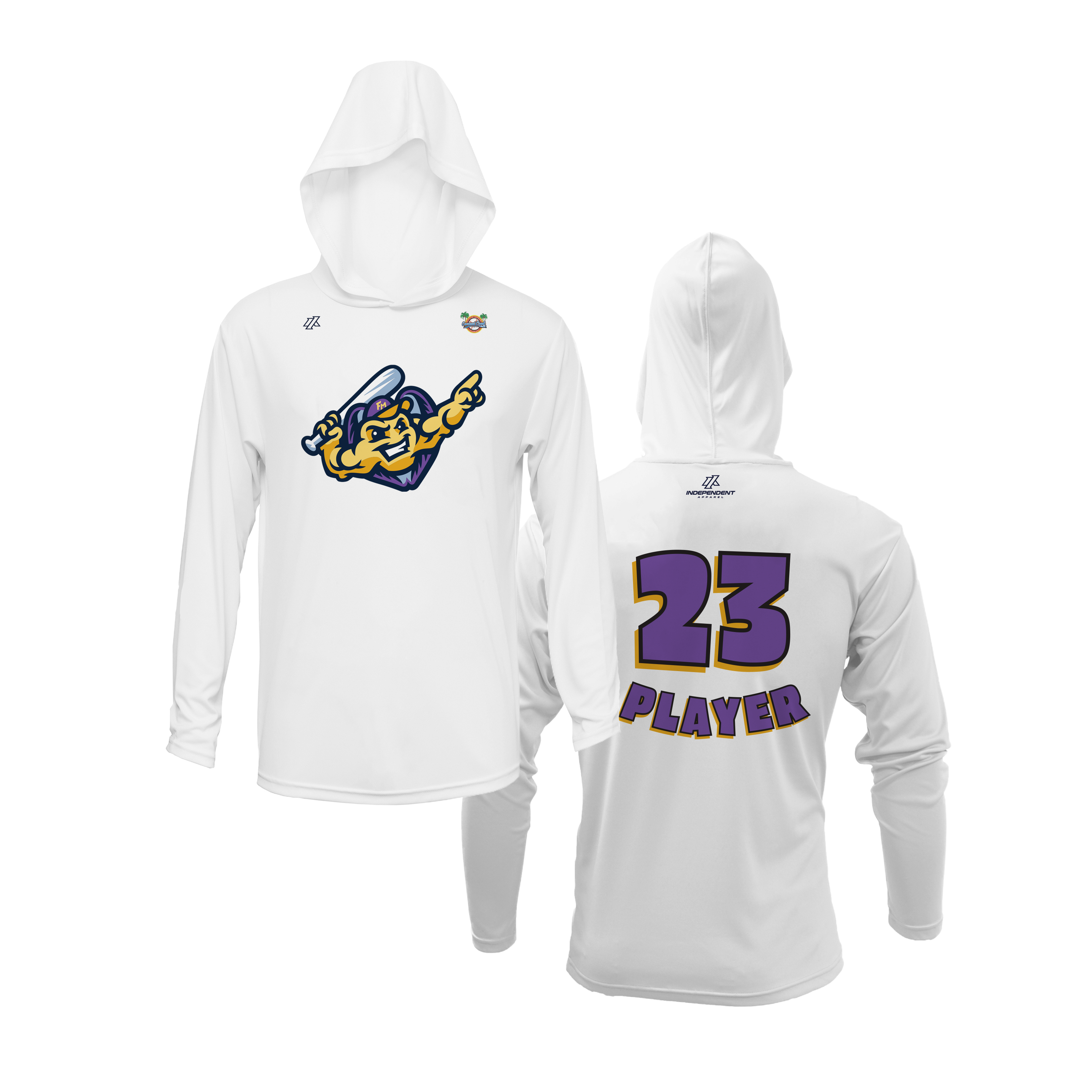 CCLL Mussels Mascot Lightweight Hoodie