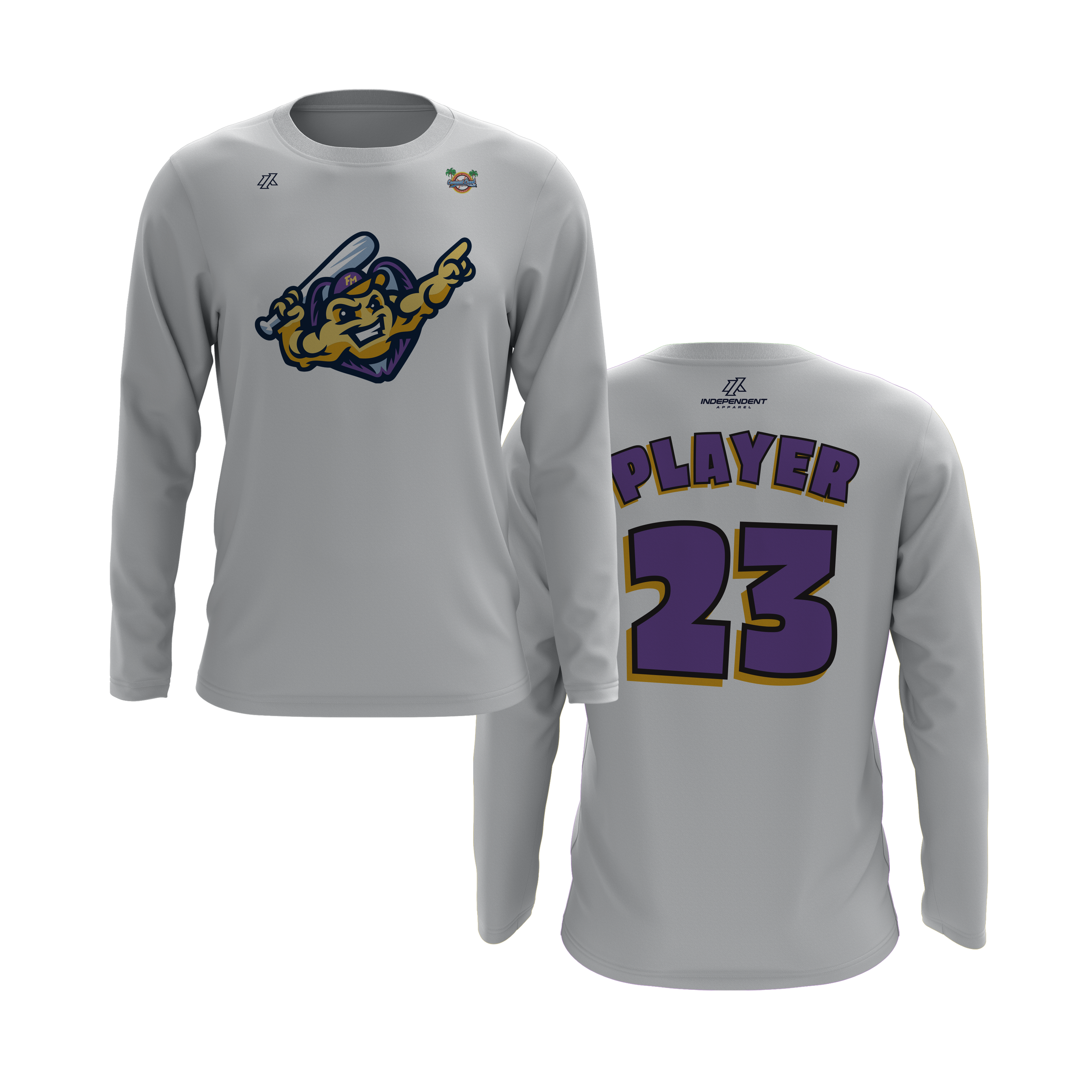 CCLL Mussels Mascot Long Sleeve Shirt