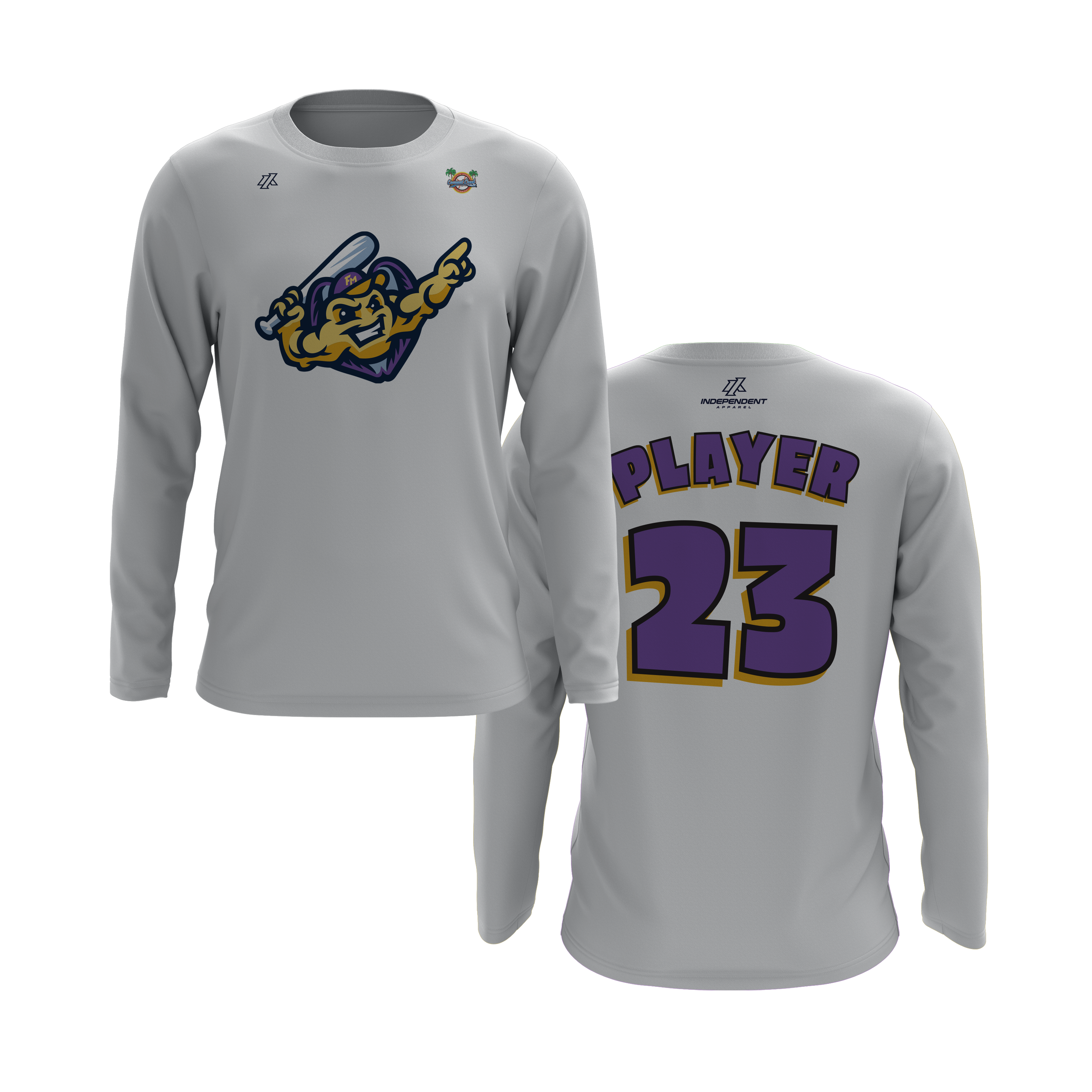 CCLL Mussels Mascot Long Sleeve Shirt