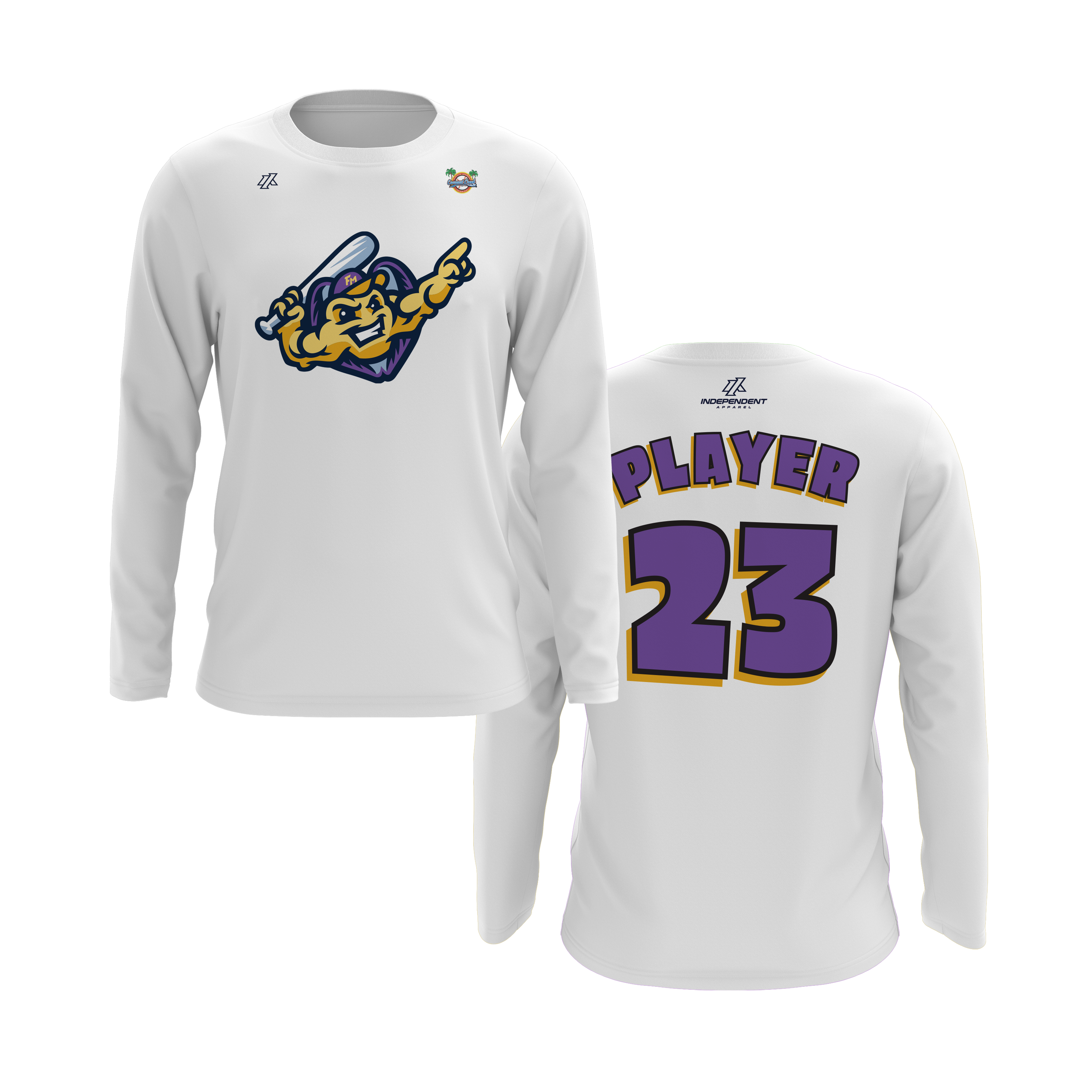 CCLL Mussels Mascot Long Sleeve Shirt