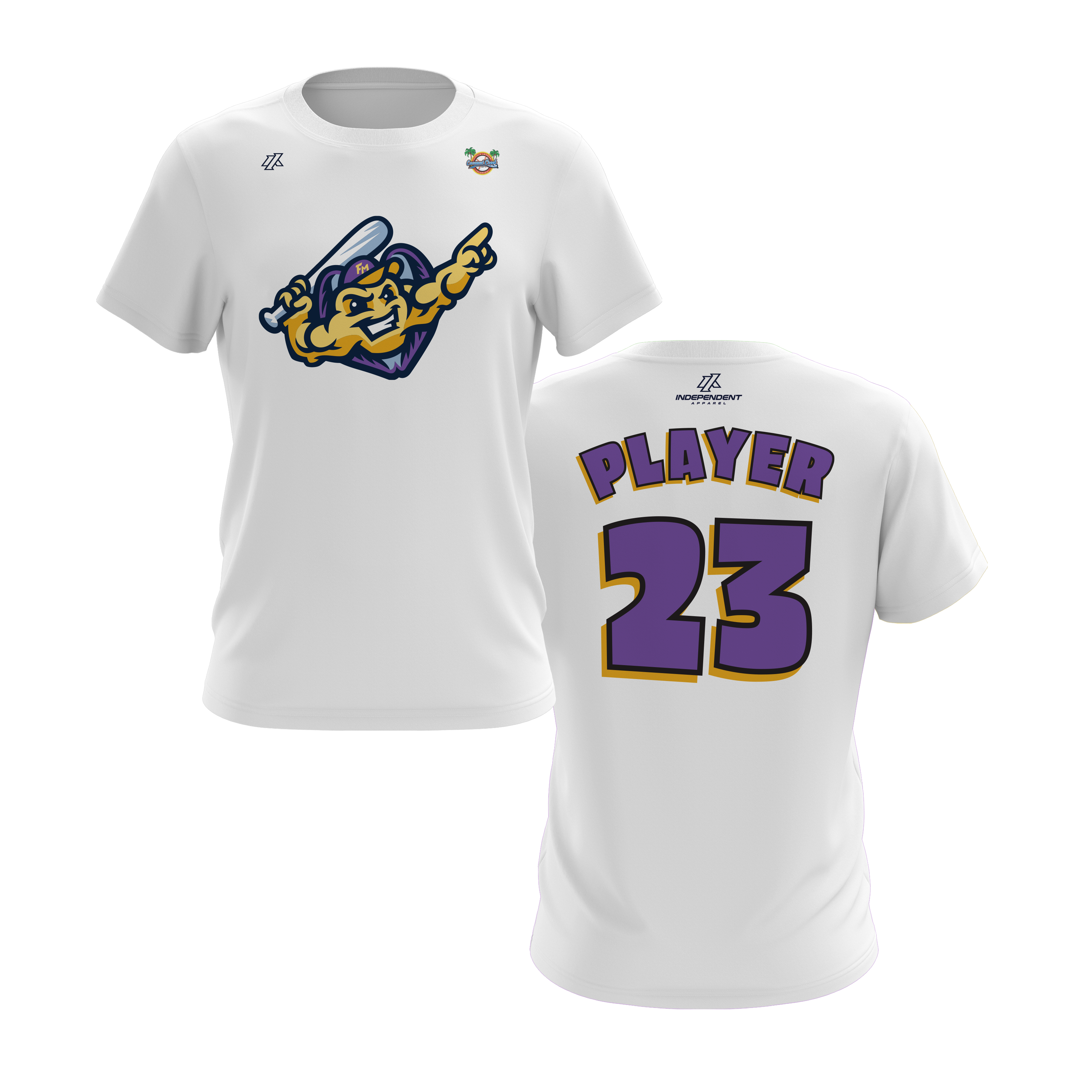 CCLL Mussels Mascot Short Sleeve Shirt