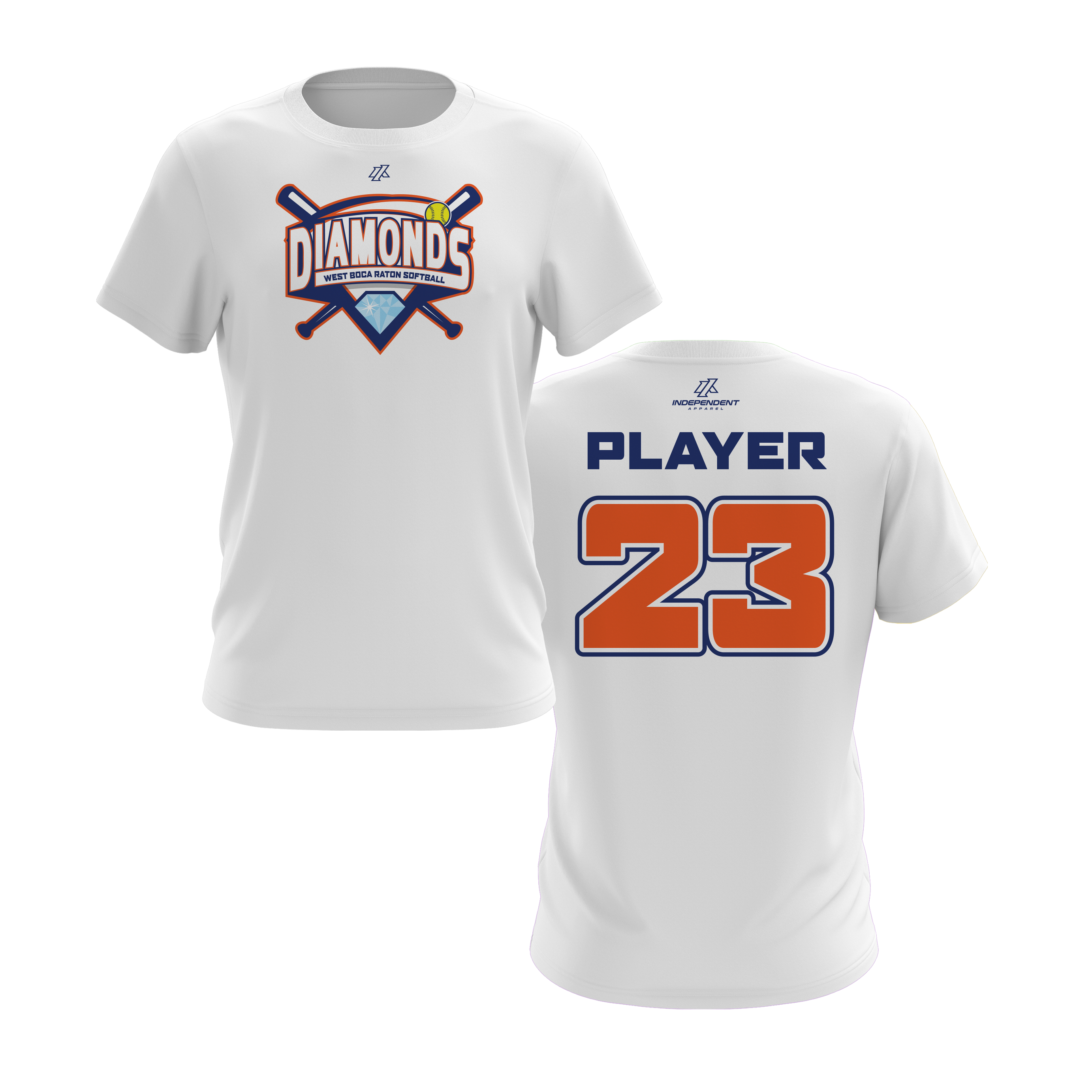 WBD Mets League Logo Short Sleeve Shirt