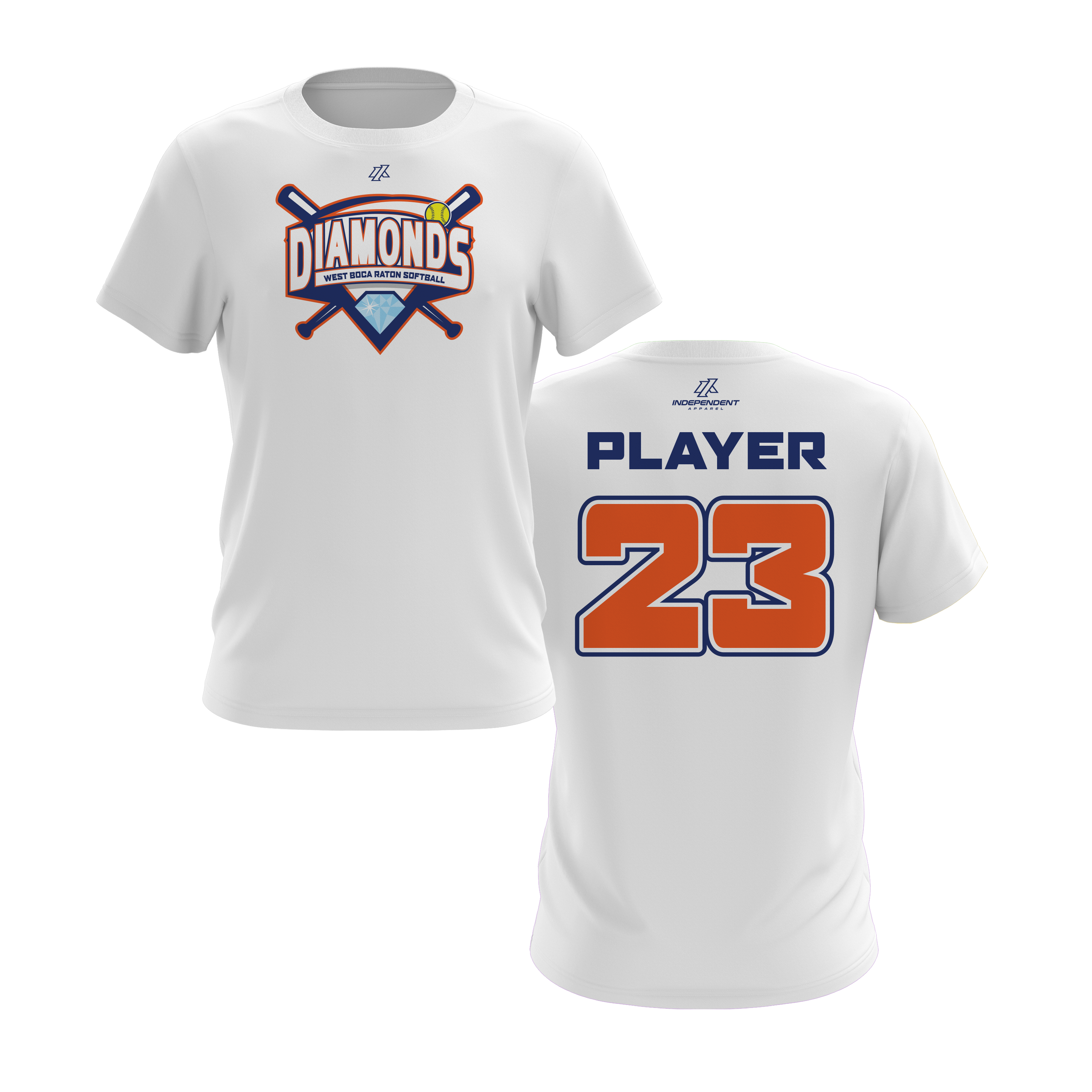 WBD Mets League Logo Short Sleeve Shirt
