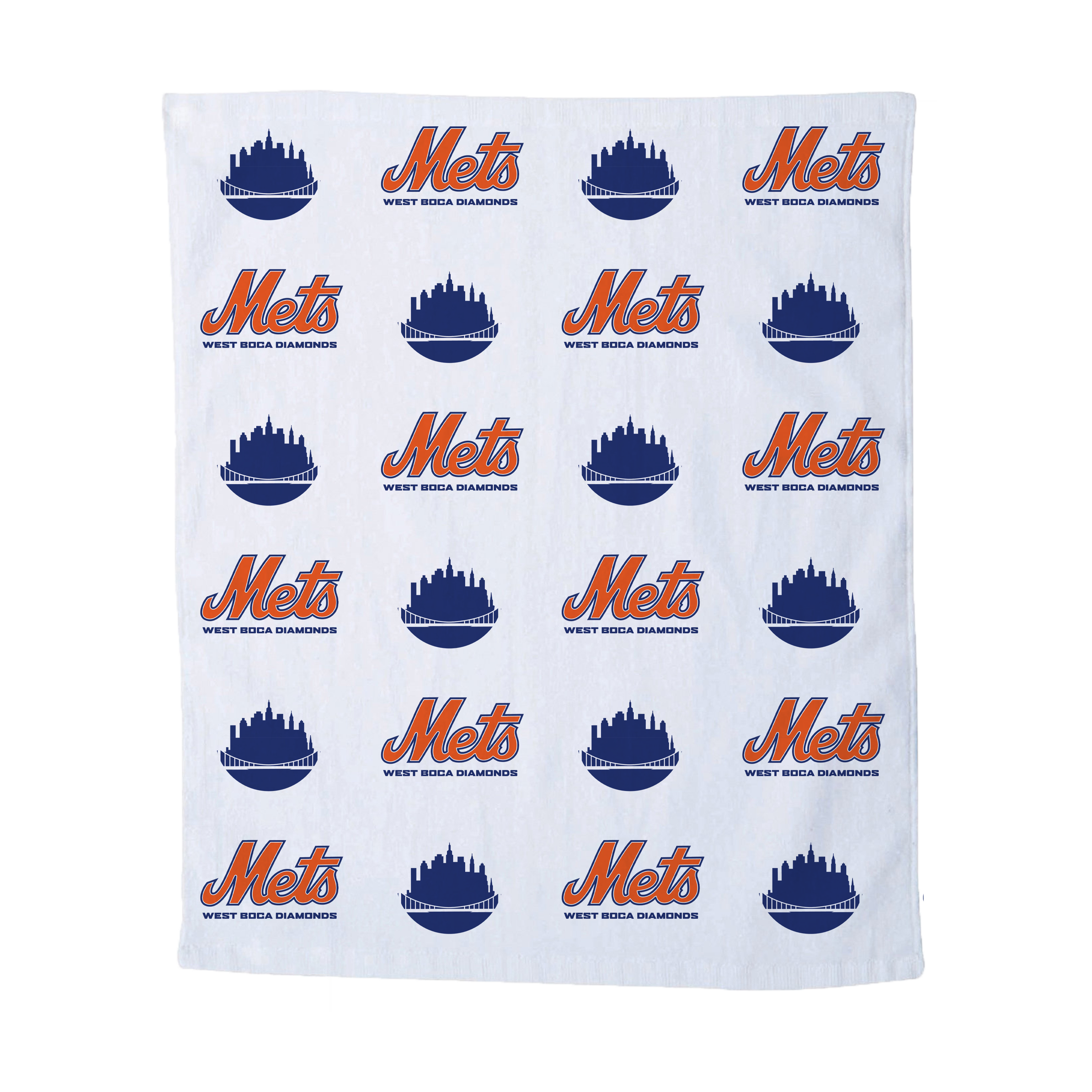 WBD Mets 15" x 18" Rally Towel