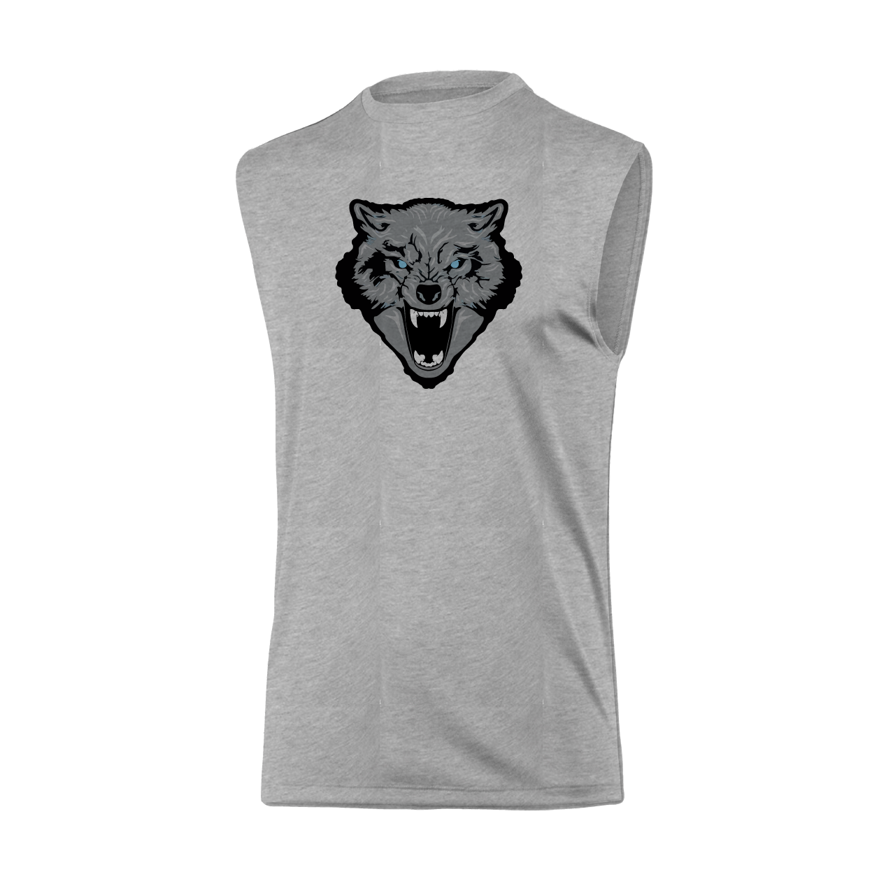 Wolfpack Wolf Logo Muscle Tank Top