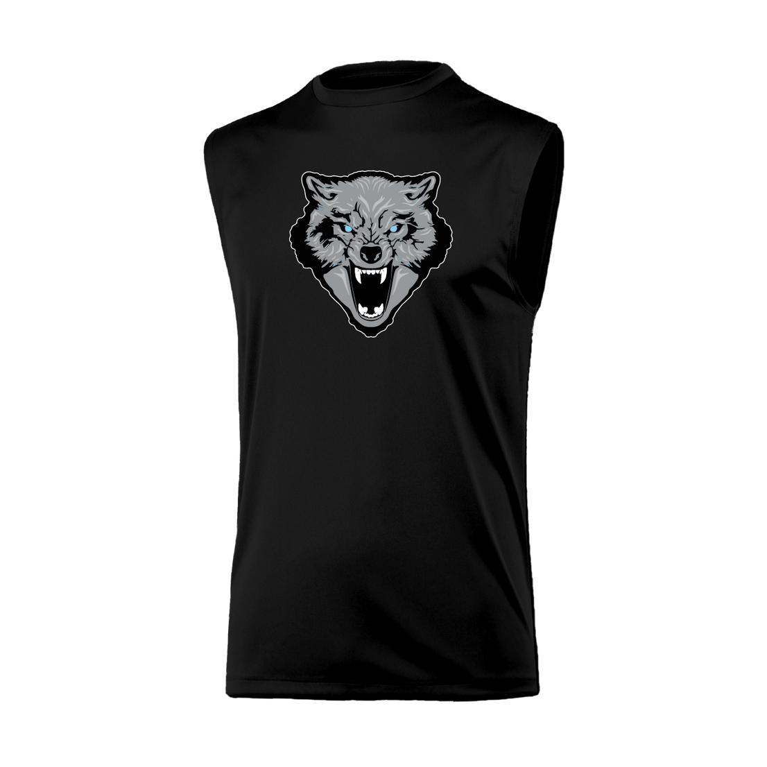 Wolfpack Wolf Logo Muscle Tank Top