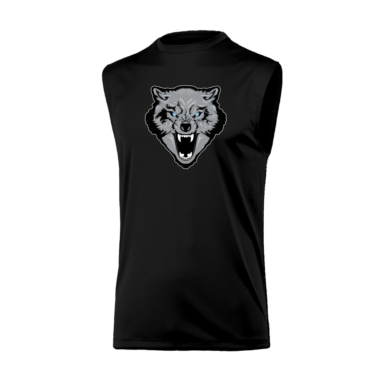 Wolfpack Wolf Logo Muscle Tank Top
