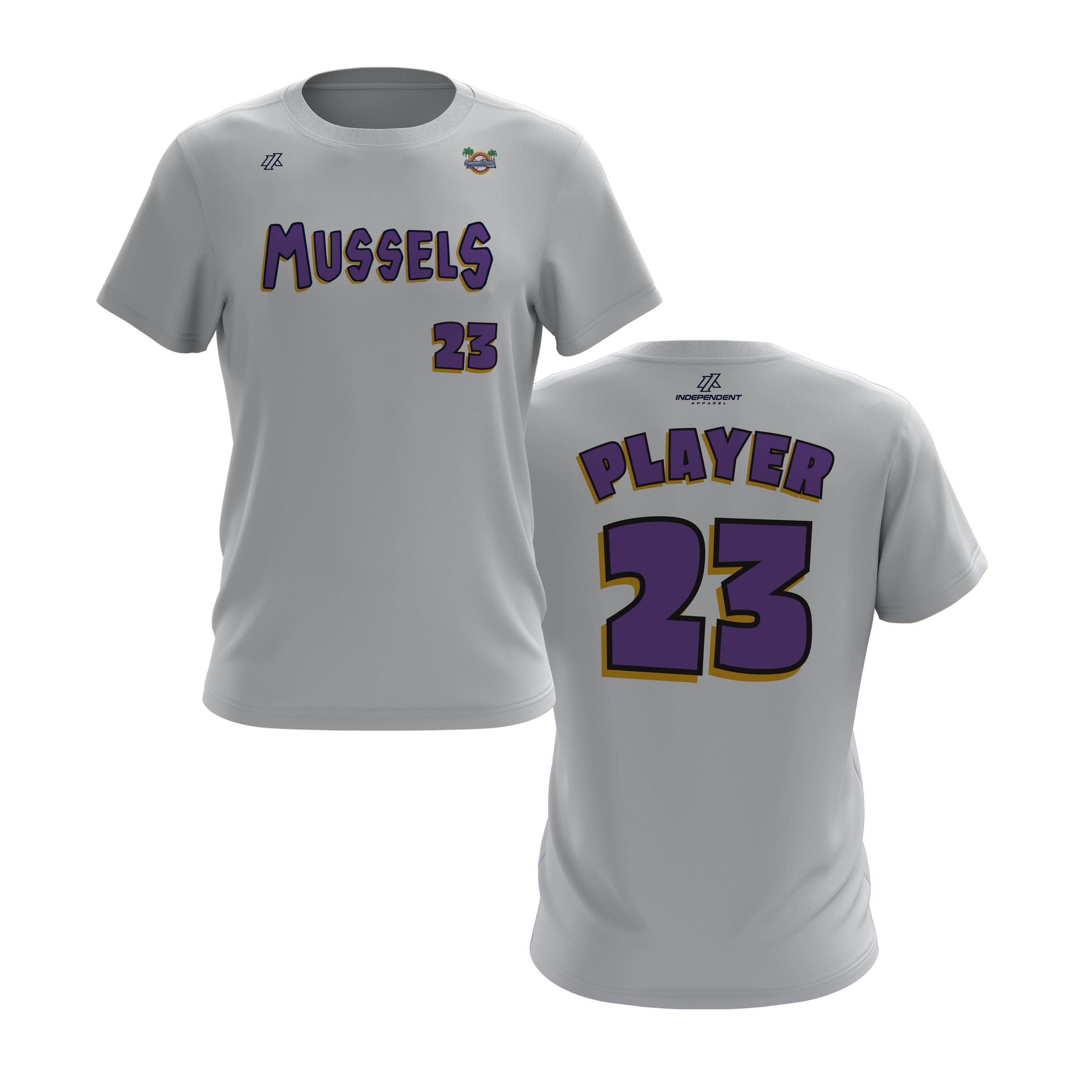 CCLL Mussels Written Logo Short Sleeve Shirt
