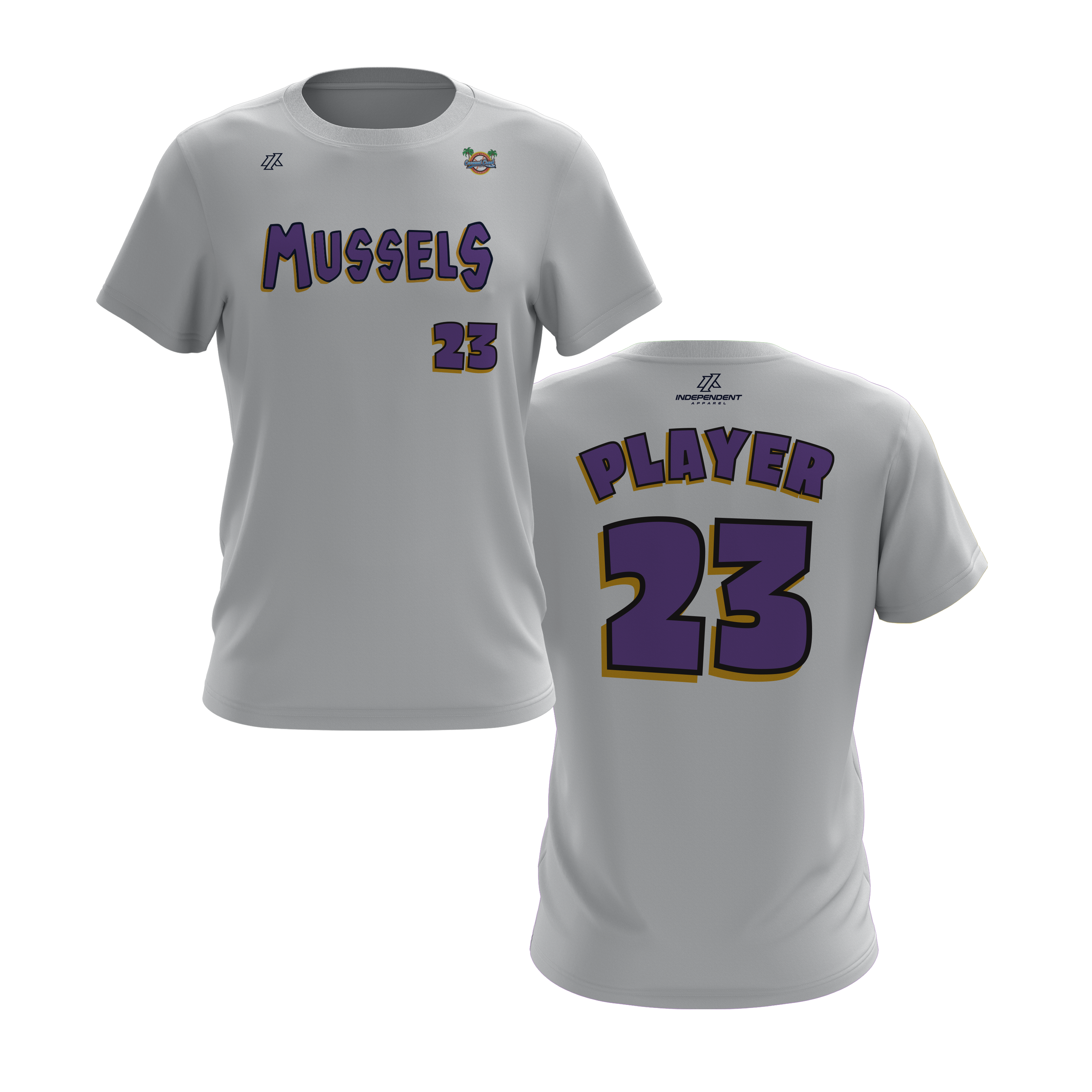 CCLL Mussels Written Logo Short Sleeve Shirt