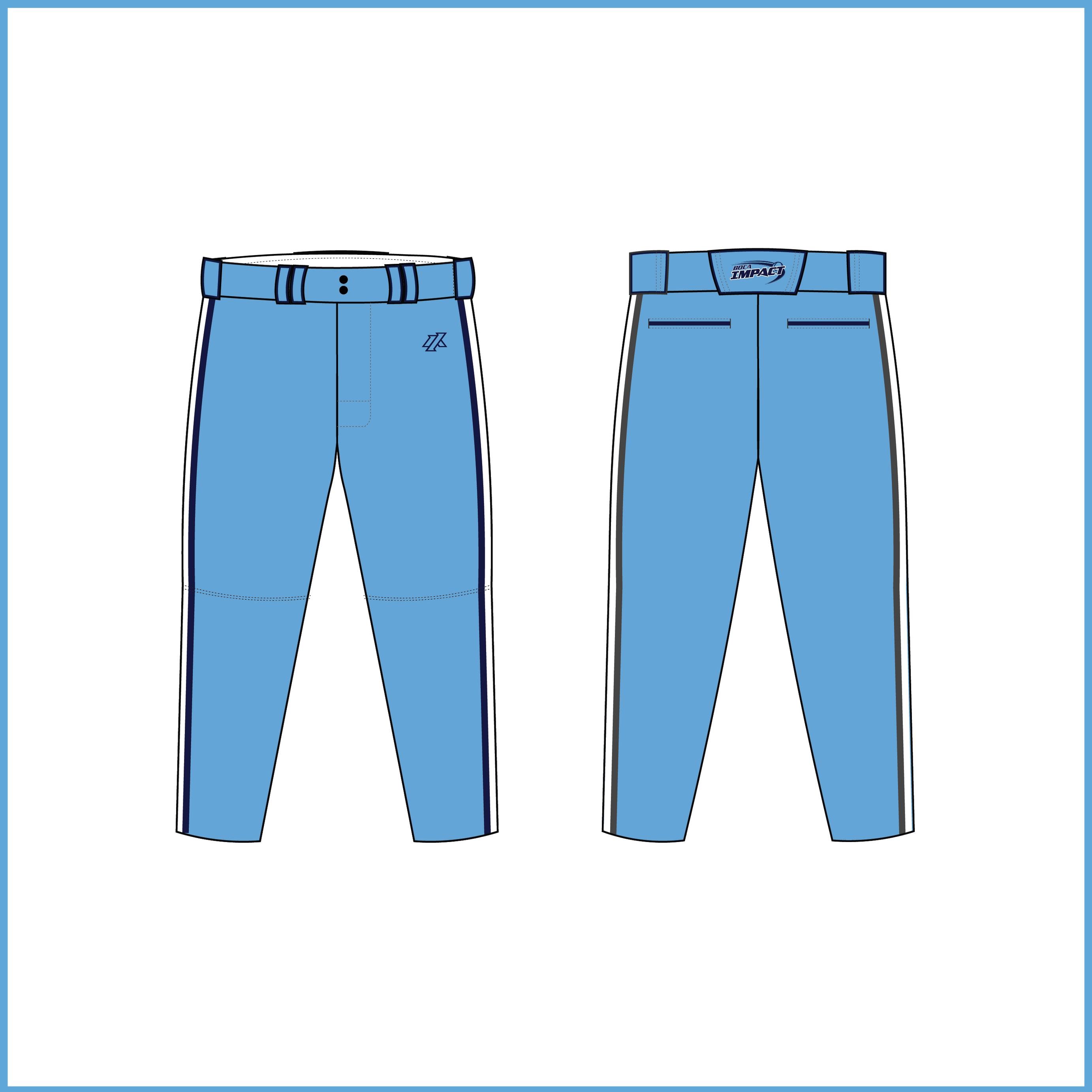 Newman 14U Blue Knickers