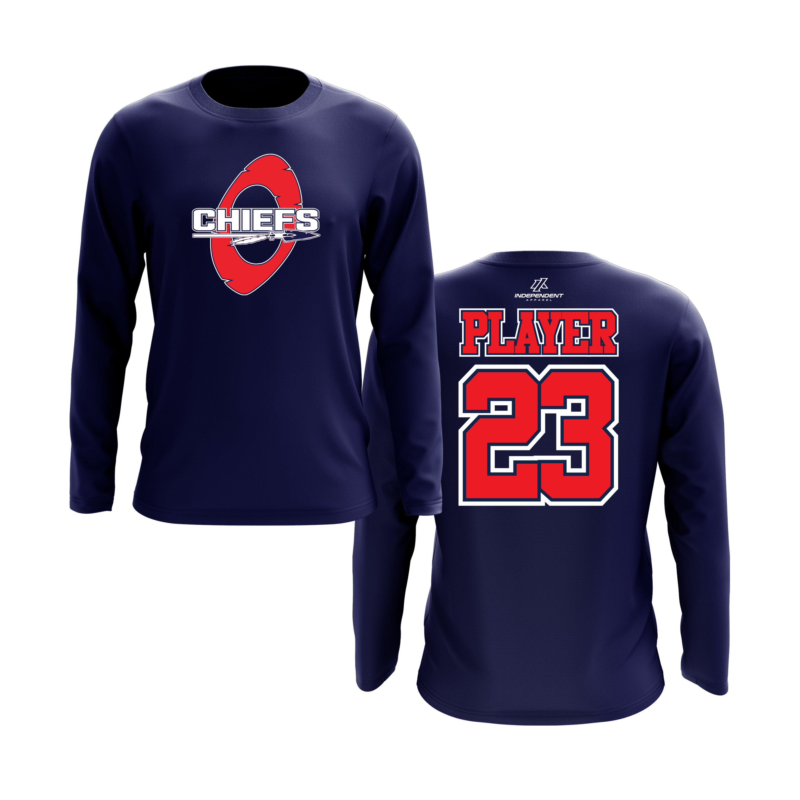 Okeeheelee Team O Logo Long Sleeve Shirt - DTF Transfer