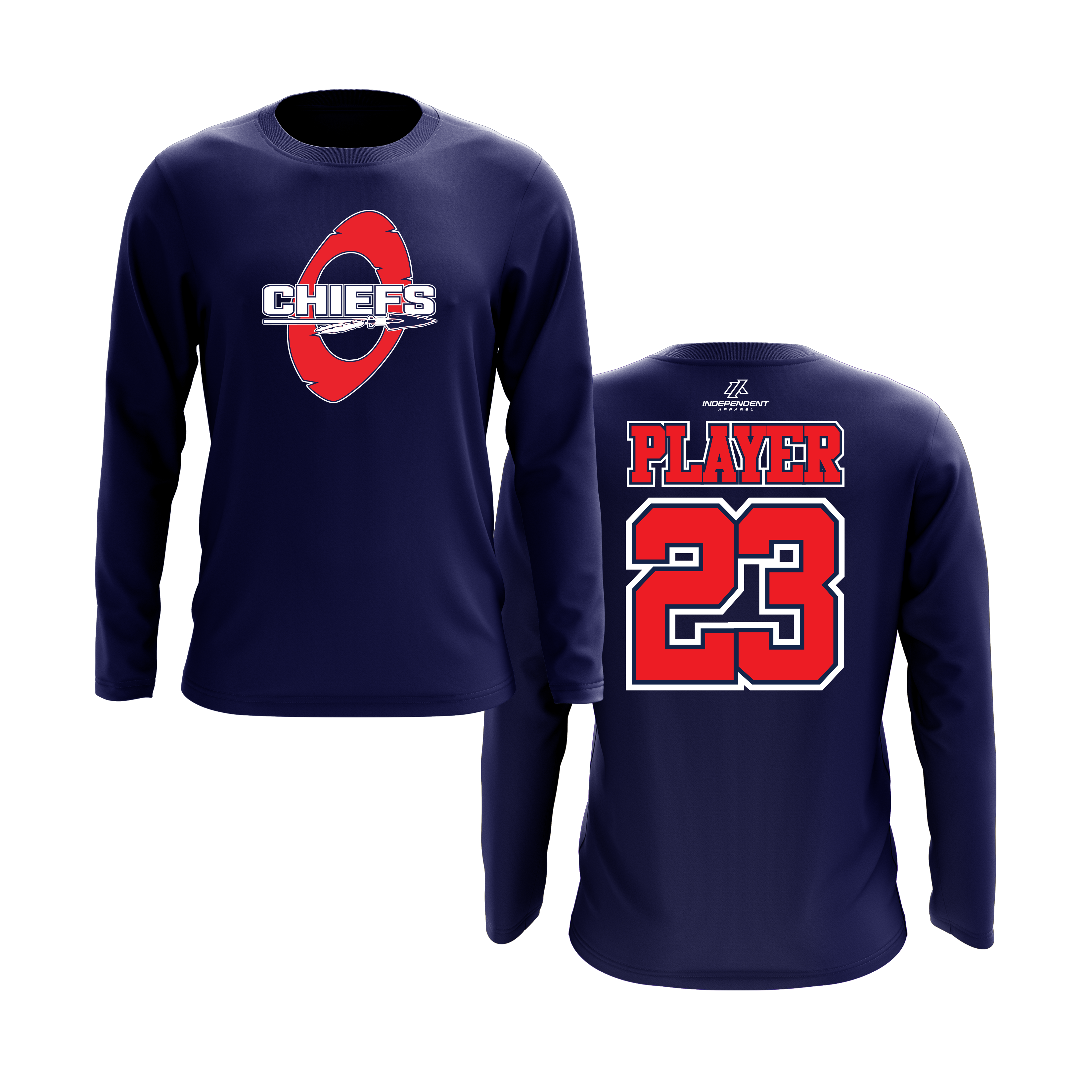 Okeeheelee Team O Logo Long Sleeve Shirt - DTF Transfer