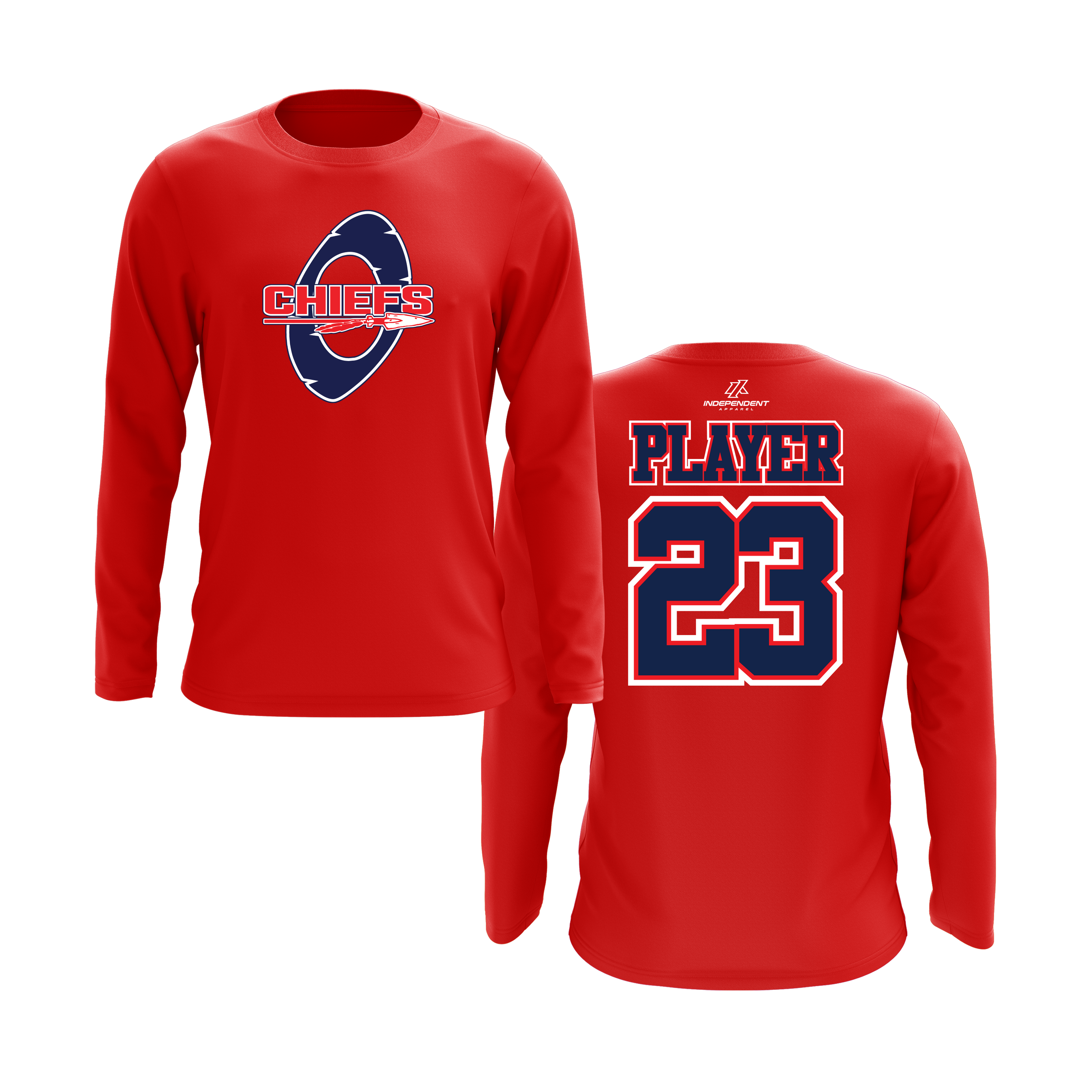 Okeeheelee Team O Logo Long Sleeve Shirt
