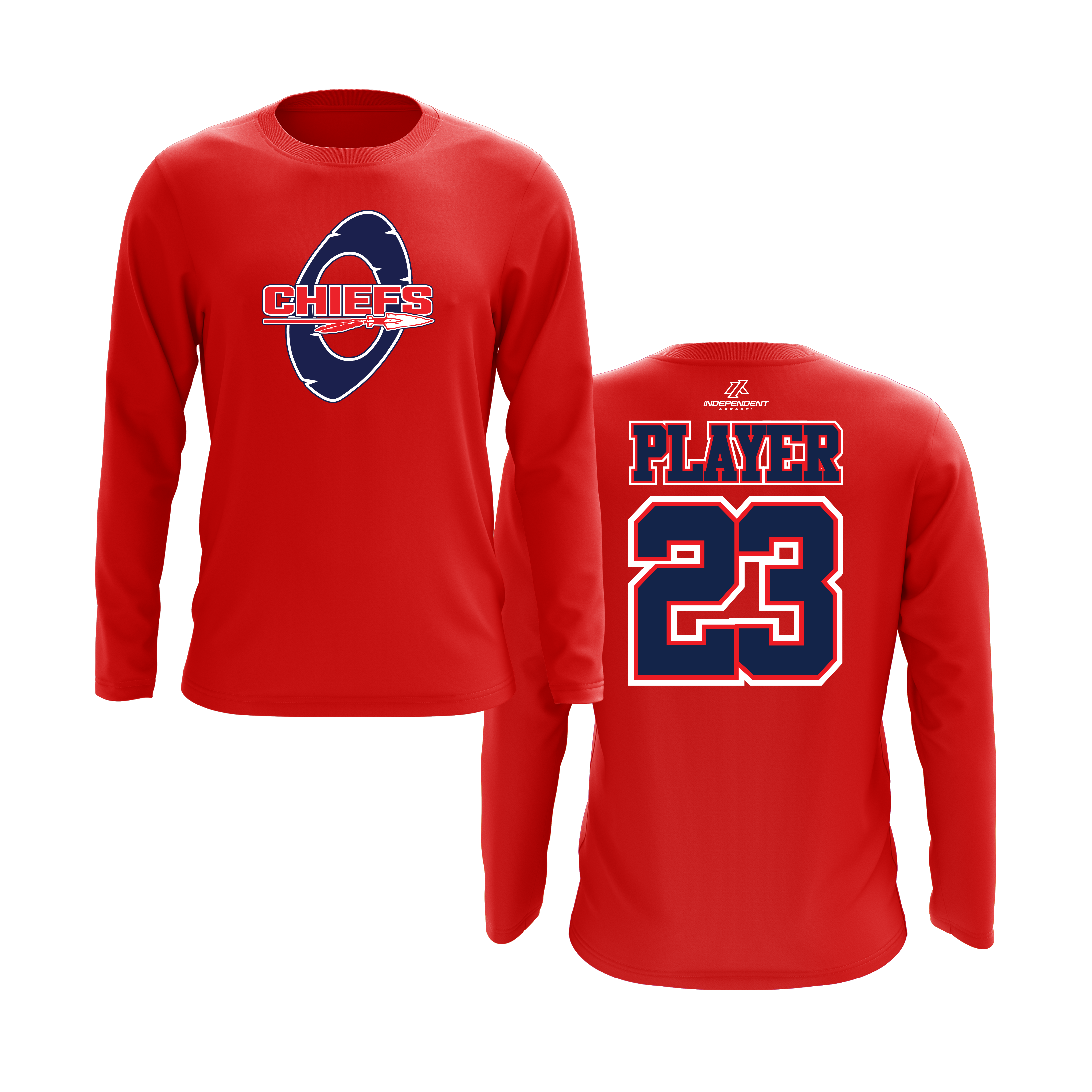 Okeeheelee Team O Logo Long Sleeve Shirt