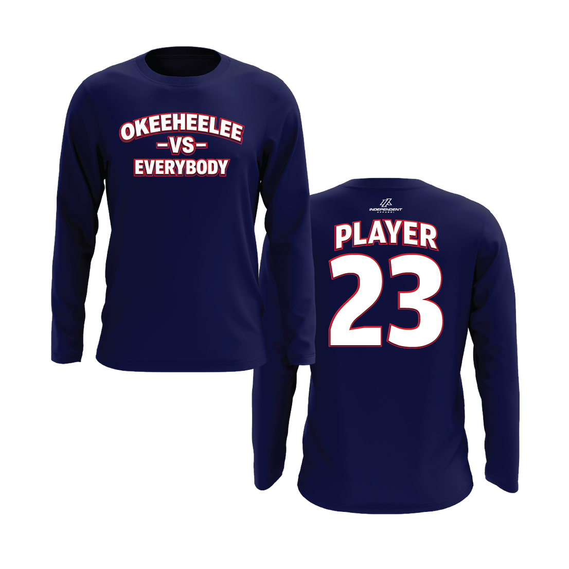 Okeeheelee Vs Everybody Long Sleeve Shirt