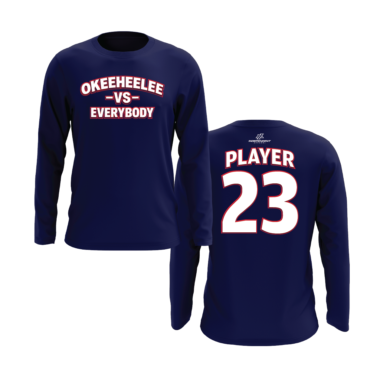Okeeheelee Vs Everybody Long Sleeve Shirt