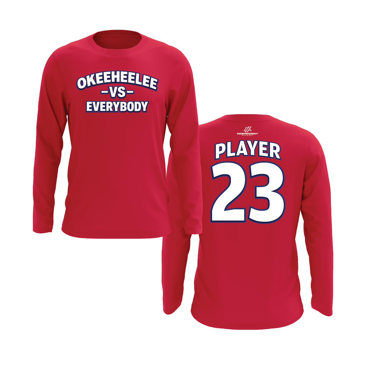 Okeeheelee Vs Everybody Long Sleeve Shirt
