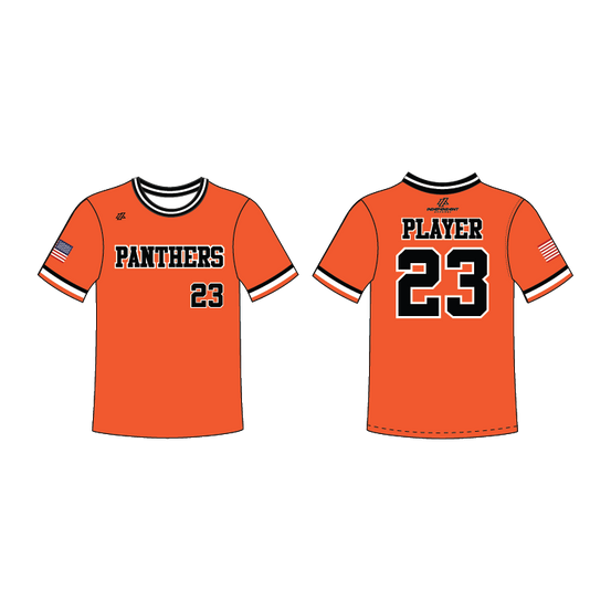 Olegario 7U Orange Crew Neck Jersey