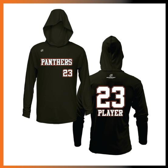 Olegario 7U Panthers Block Logo Lightweight Hoodie