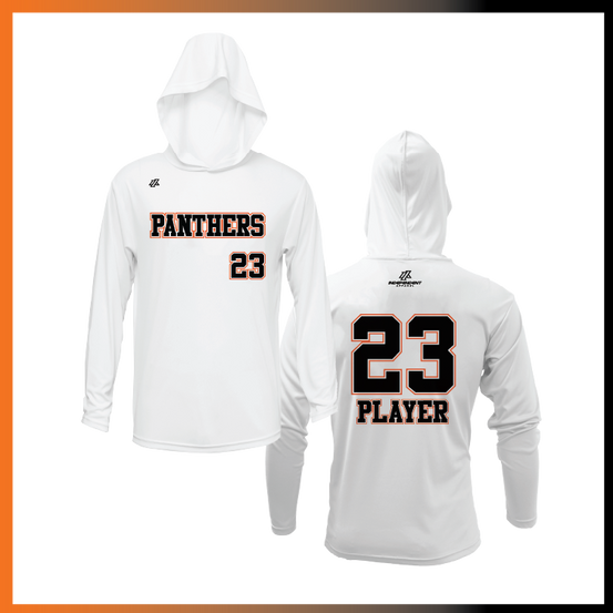 Olegario 7U Panthers Block Logo Lightweight Hoodie