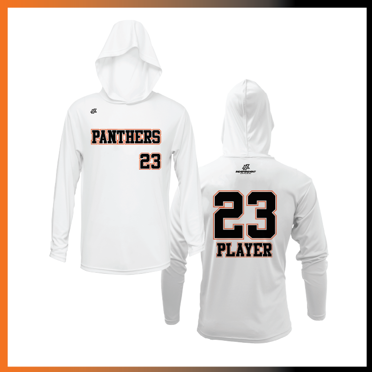 Olegario 7U Panthers Block Logo Lightweight Hoodie