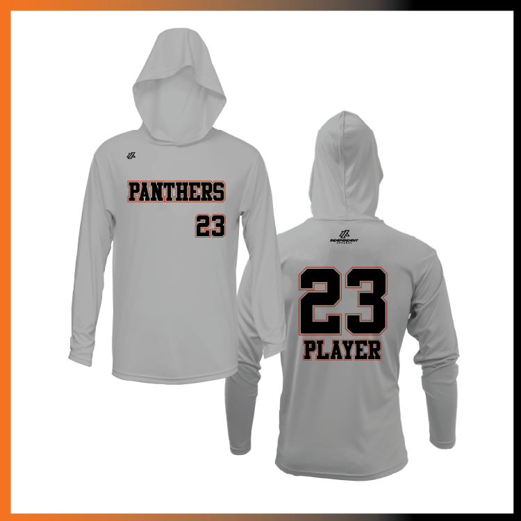 Olegario 7U Panthers Block Logo Lightweight Hoodie